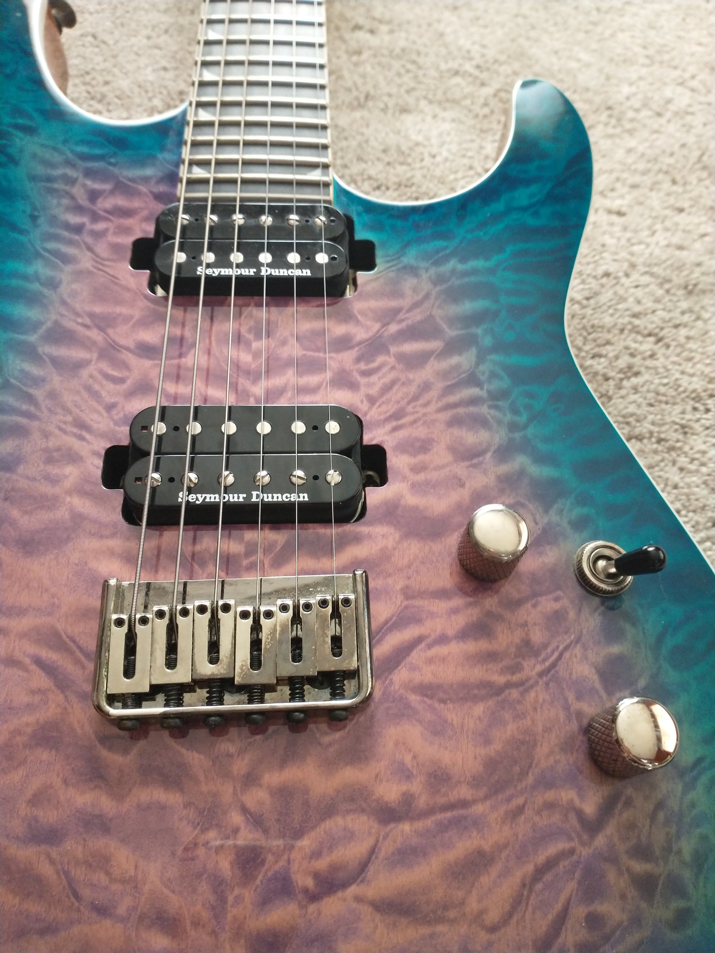 Jackson Pro Series SL2Q MAH Soloist HT 2018 - 2019 - Northern Lights