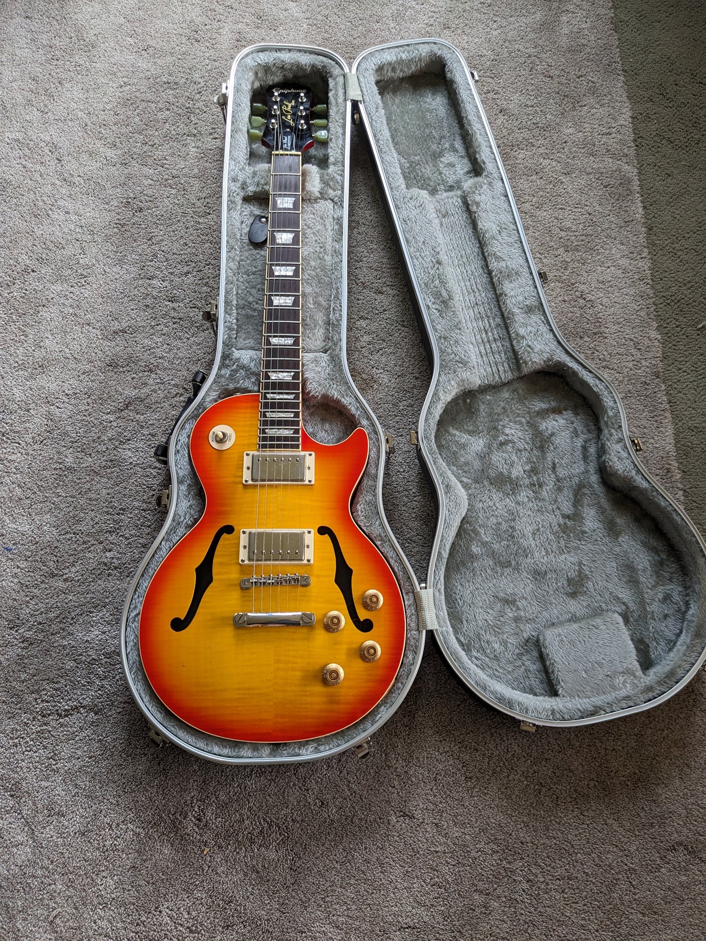 Epiphone Les Paul Standard Florentine Pro 2014 Faded Cherry Burst