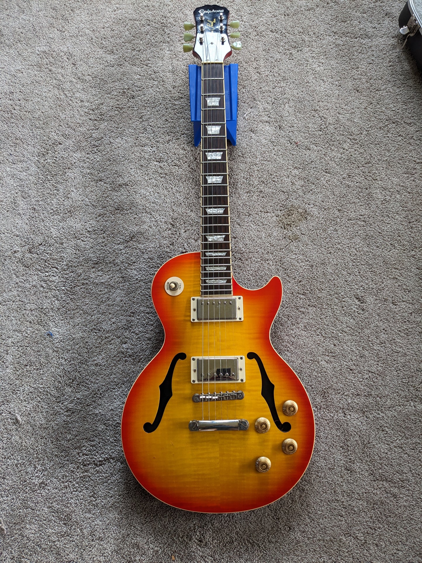 Epiphone Les Paul Standard Florentine Pro 2014 Faded Cherry Burst