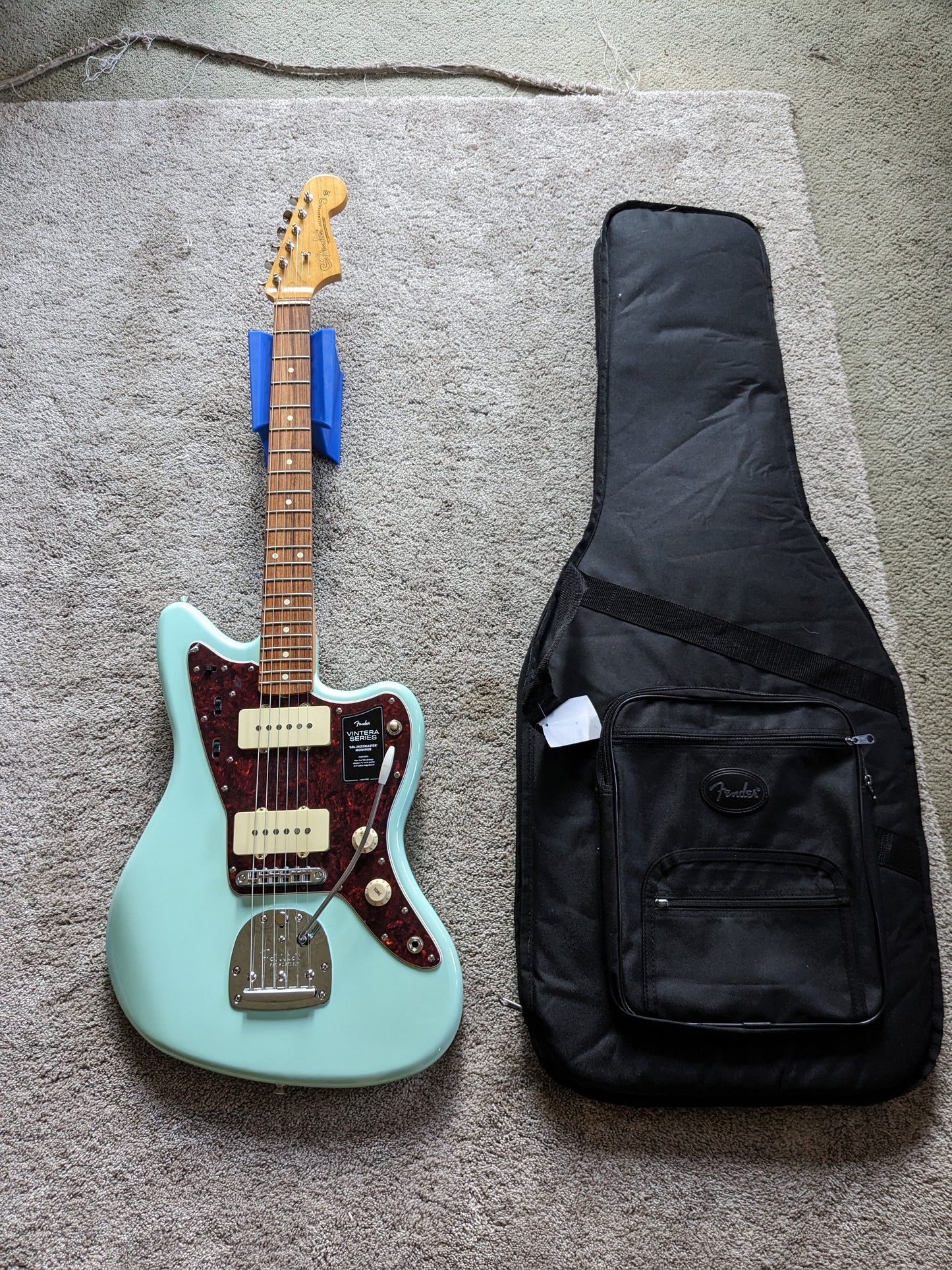 Fender Vintera '60s Jazzmaster Modified with Pau Ferro Fretboard 2019 - Present - Surf Green