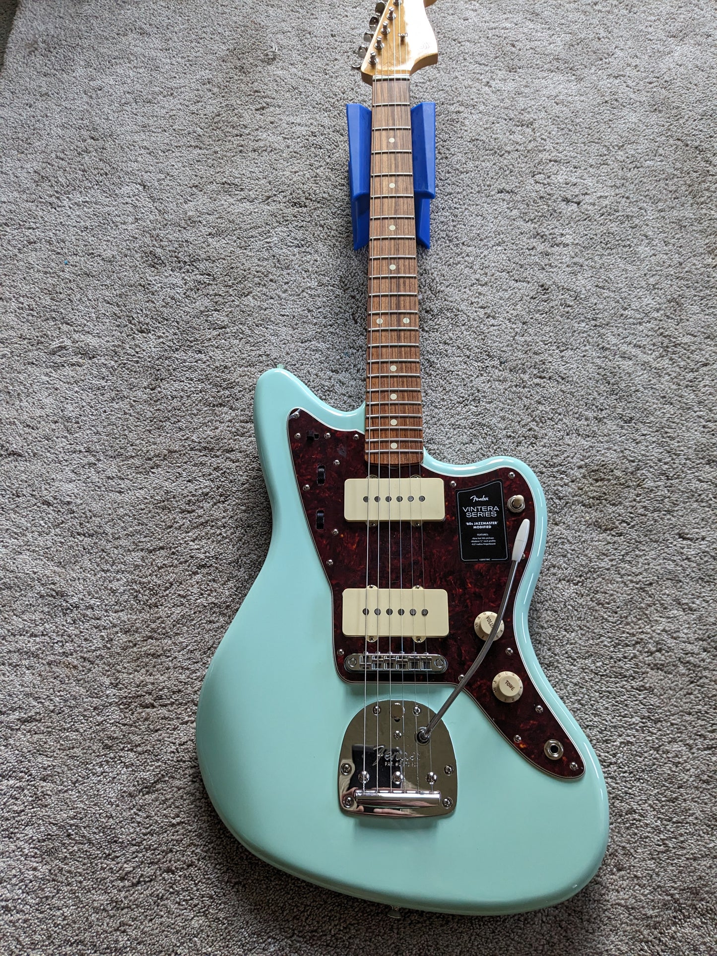 Fender Vintera '60s Jazzmaster Modified with Pau Ferro Fretboard 2019 - Present - Surf Green