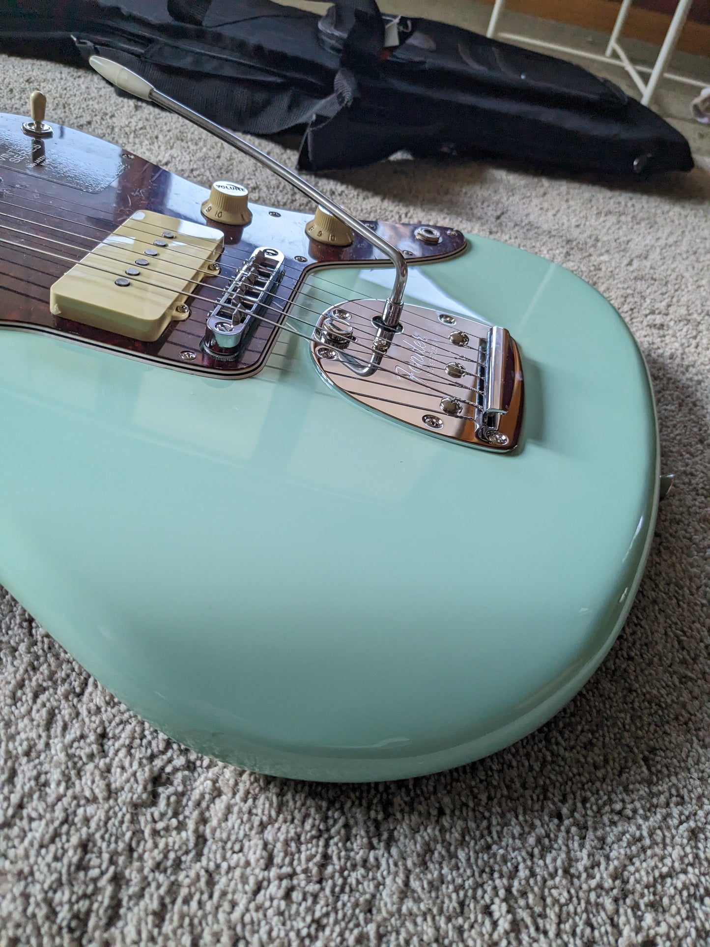 Fender Vintera '60s Jazzmaster Modified with Pau Ferro Fretboard 2019 - Present - Surf Green