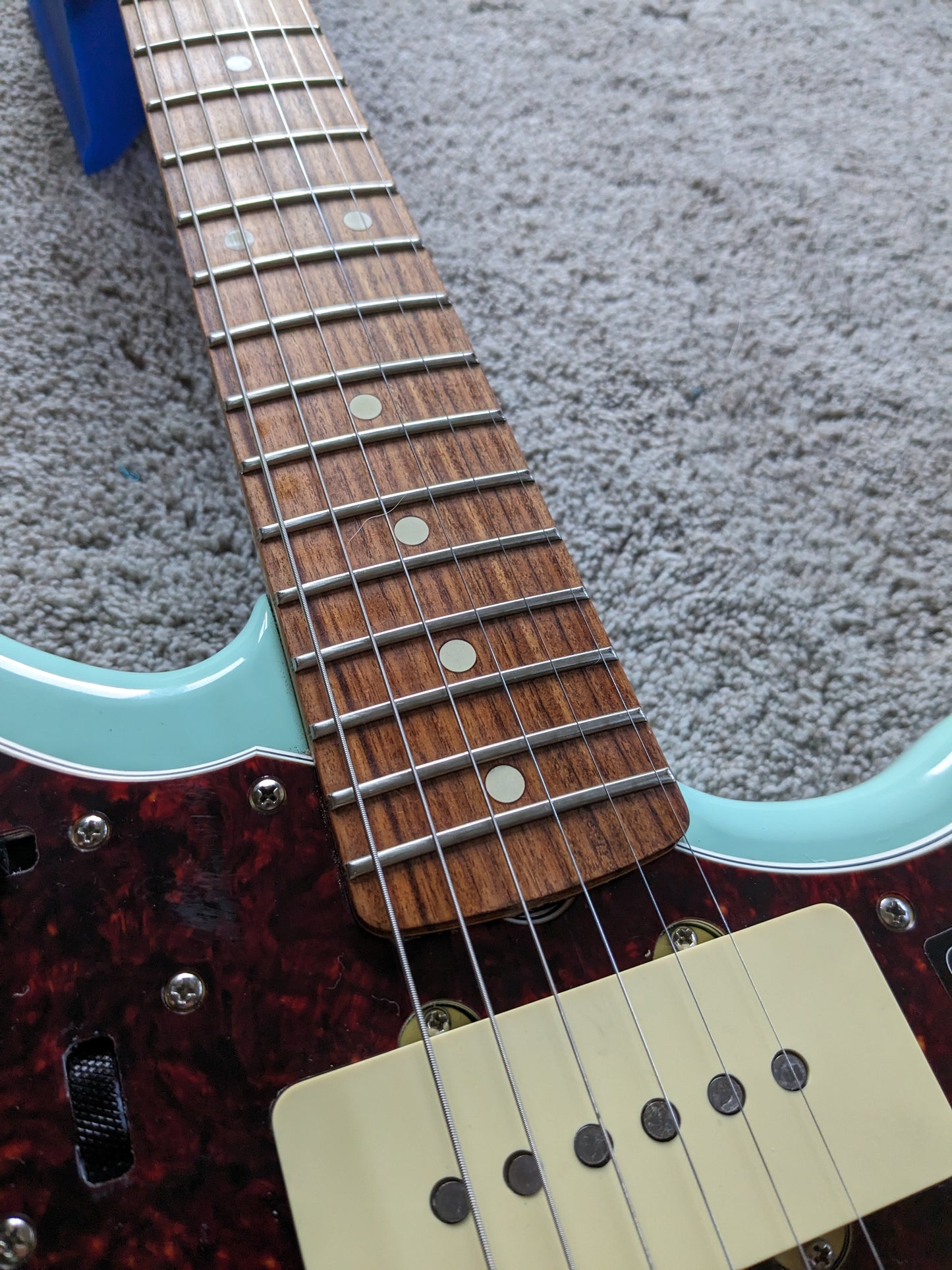 Fender Vintera '60s Jazzmaster Modified with Pau Ferro Fretboard 2019 - Present - Surf Green