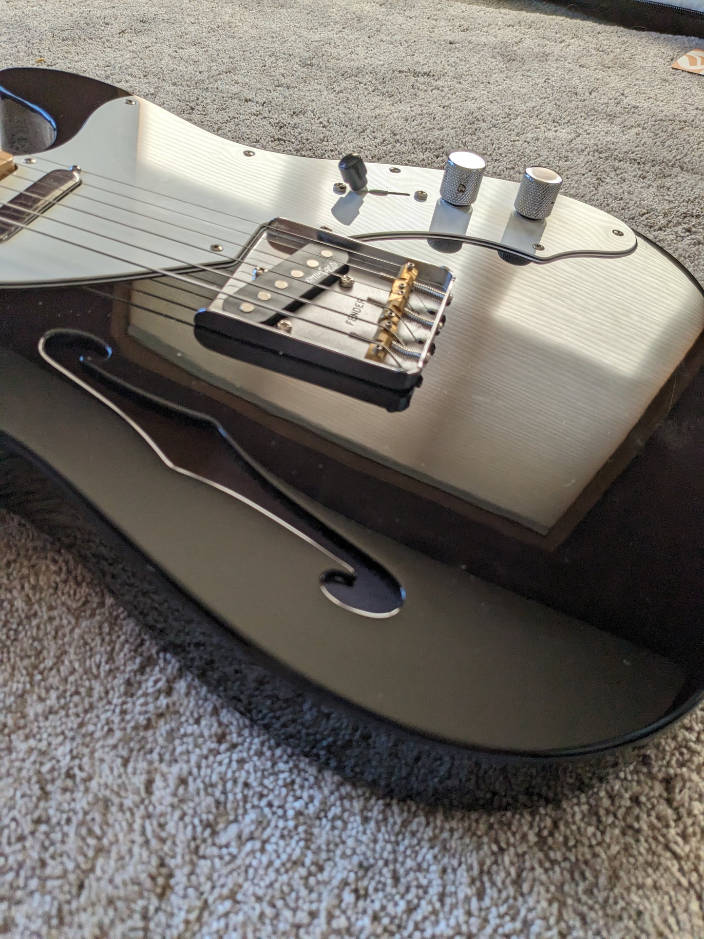 Fender Classic Series '69 Telecaster Thinline 2001 - 2014 - Black