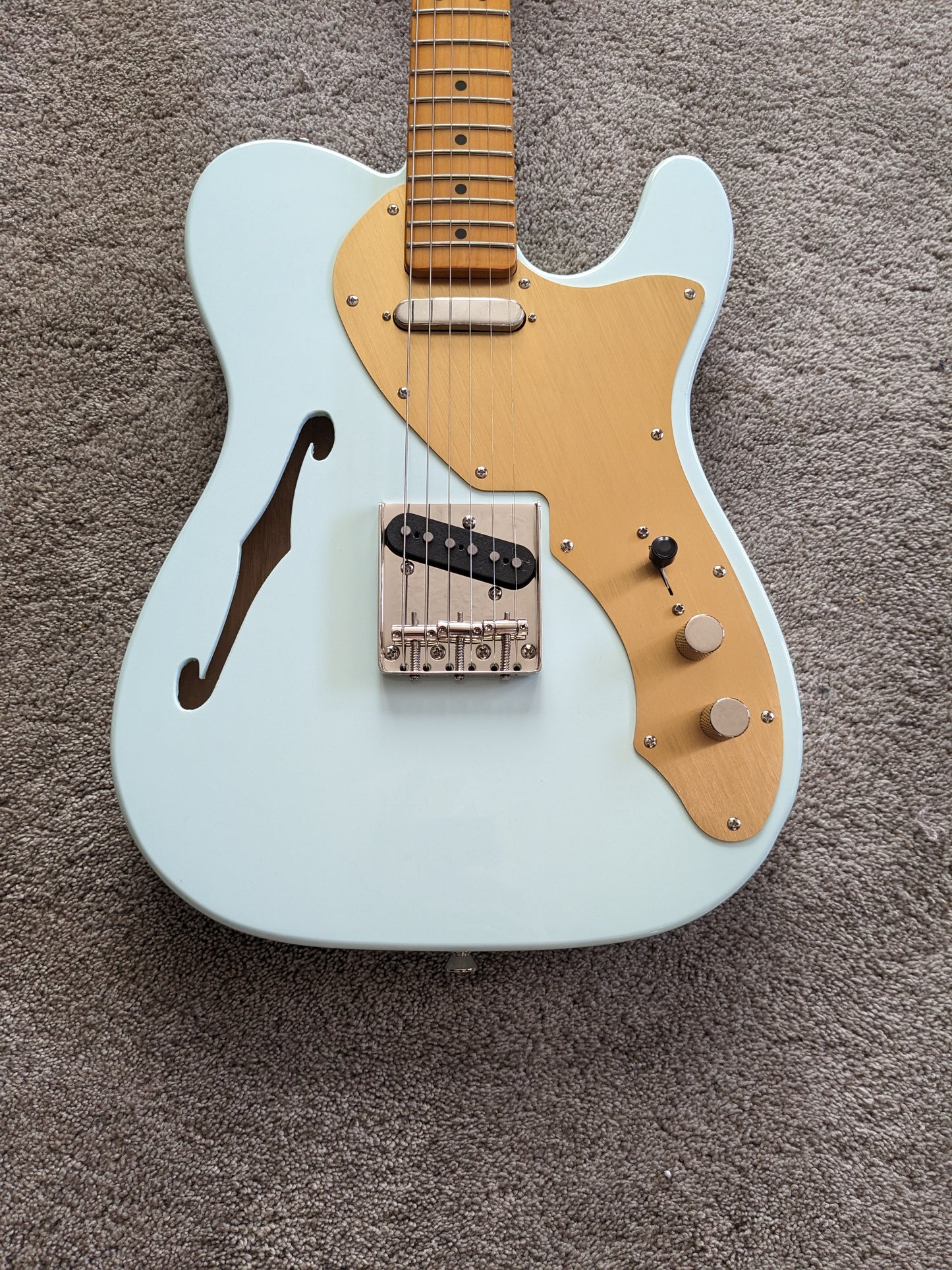 Squier Classic Vibe '60s Telecaster Thinline 2022 - Sonic Blue