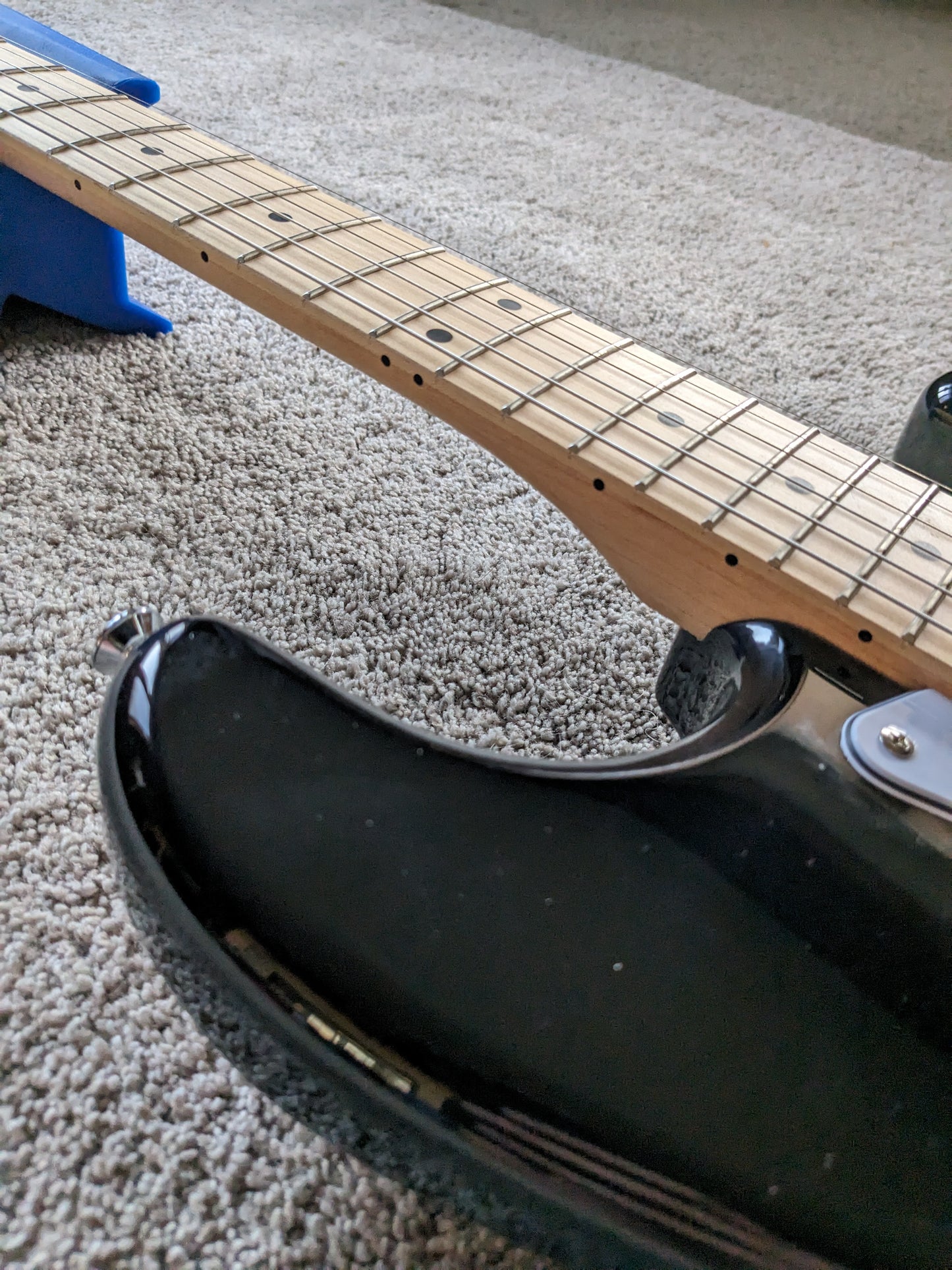 Squier Affinity Series Stratocaster with Maple Fretboard 2021 - Present - Black