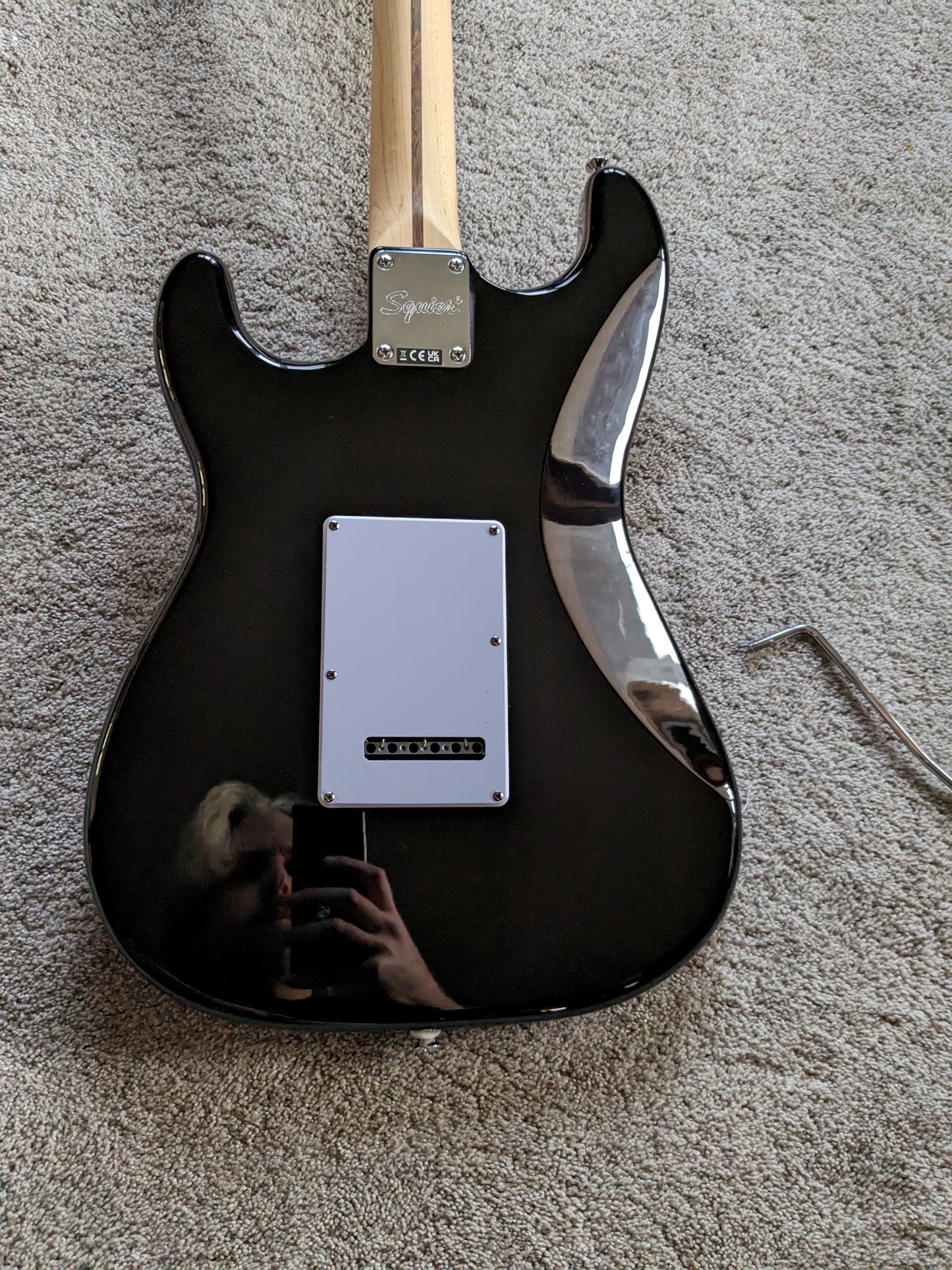 Squier Affinity Series Stratocaster with Maple Fretboard 2021 - Present - Black