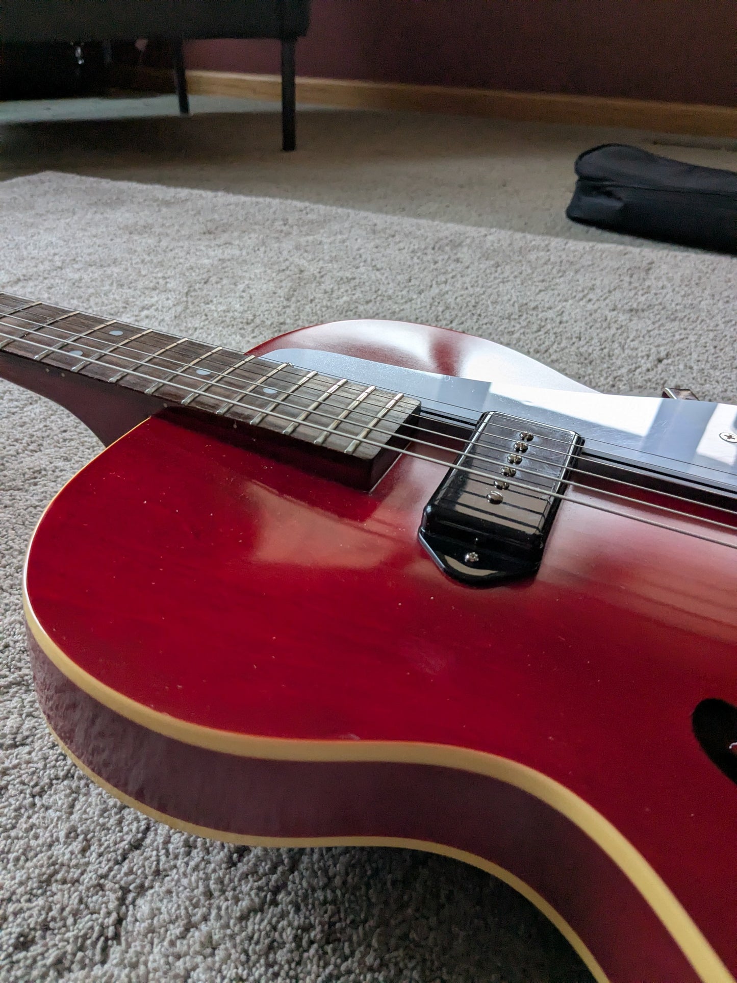 Epiphone Inspired By '66 Century Archtop 2017 - 2019 - Aged Gloss Cherry