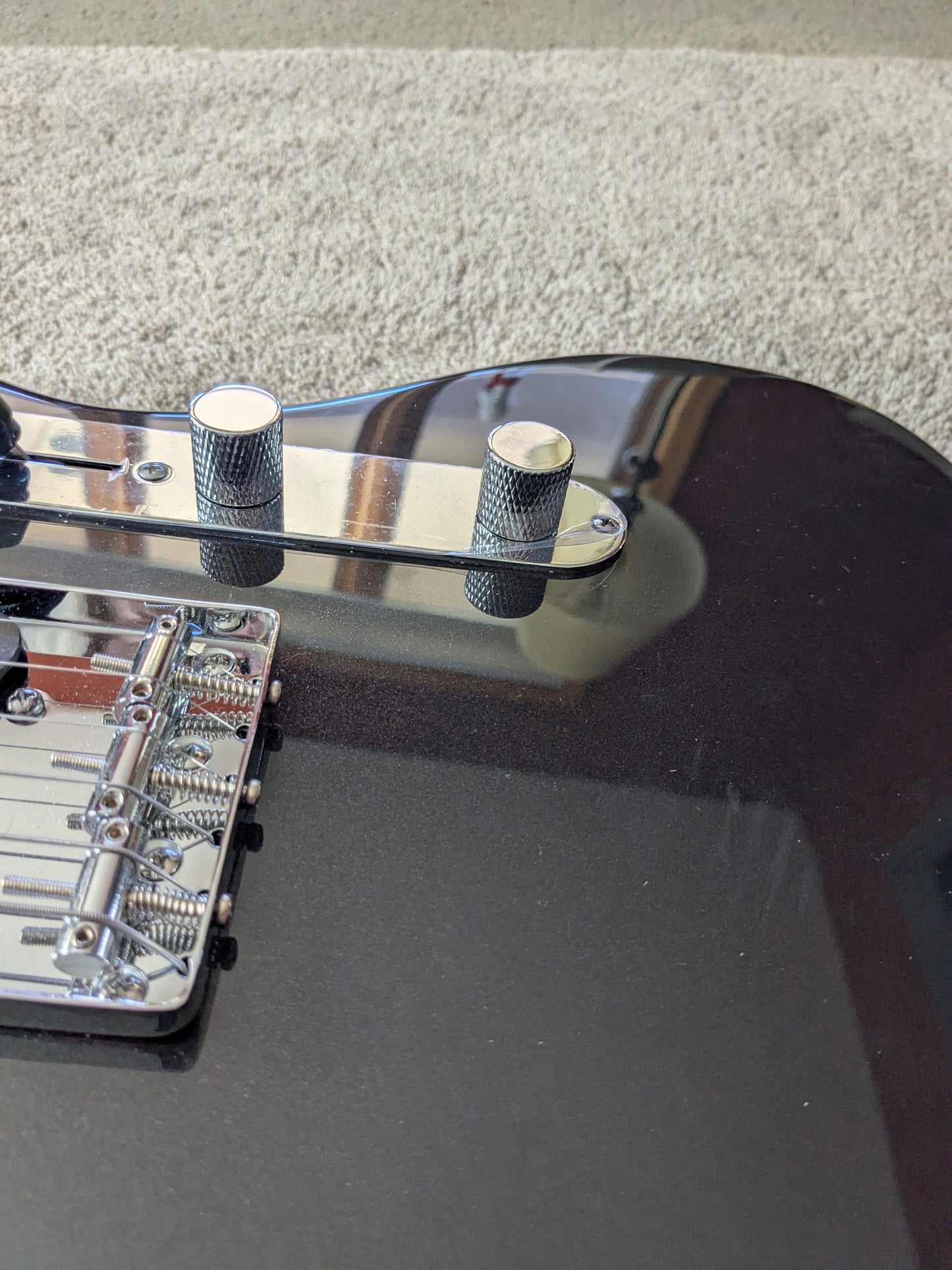 Squier Paranormal Offset Telecaster SJ 2024 - Charcoal Frost Metallic