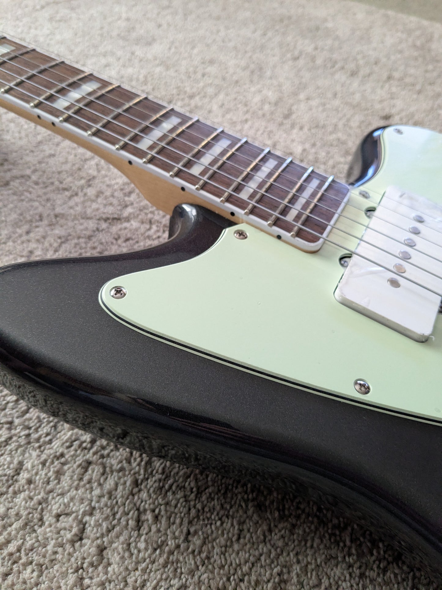 Squier Paranormal Offset Telecaster SJ 2024 - Charcoal Frost Metallic