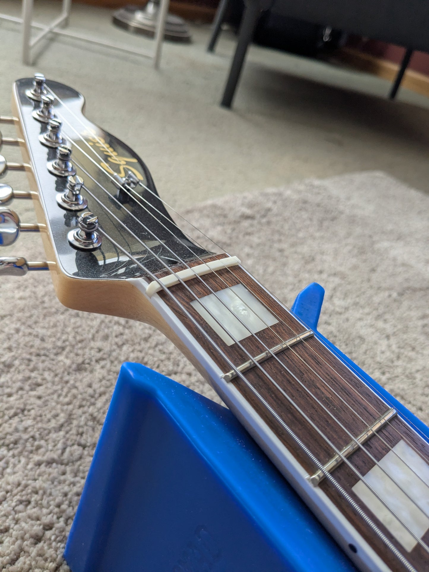 Squier Paranormal Offset Telecaster SJ 2024 - Charcoal Frost Metallic