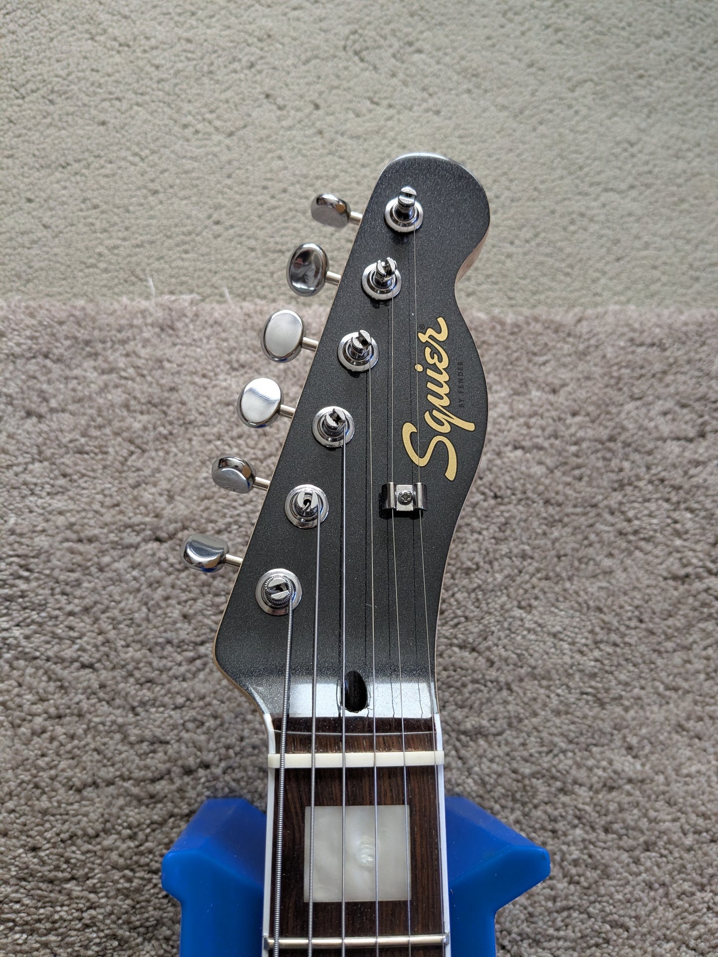 Squier Paranormal Offset Telecaster SJ 2024 - Charcoal Frost Metallic