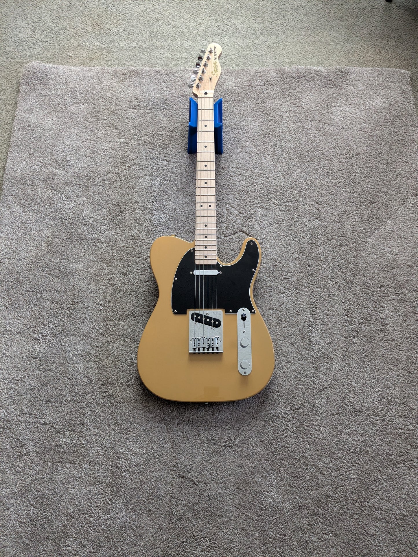 Squier Affinity Telecaster with Maple Fretboard, String Through Body 2021 - Present - Butterscotch Blonde