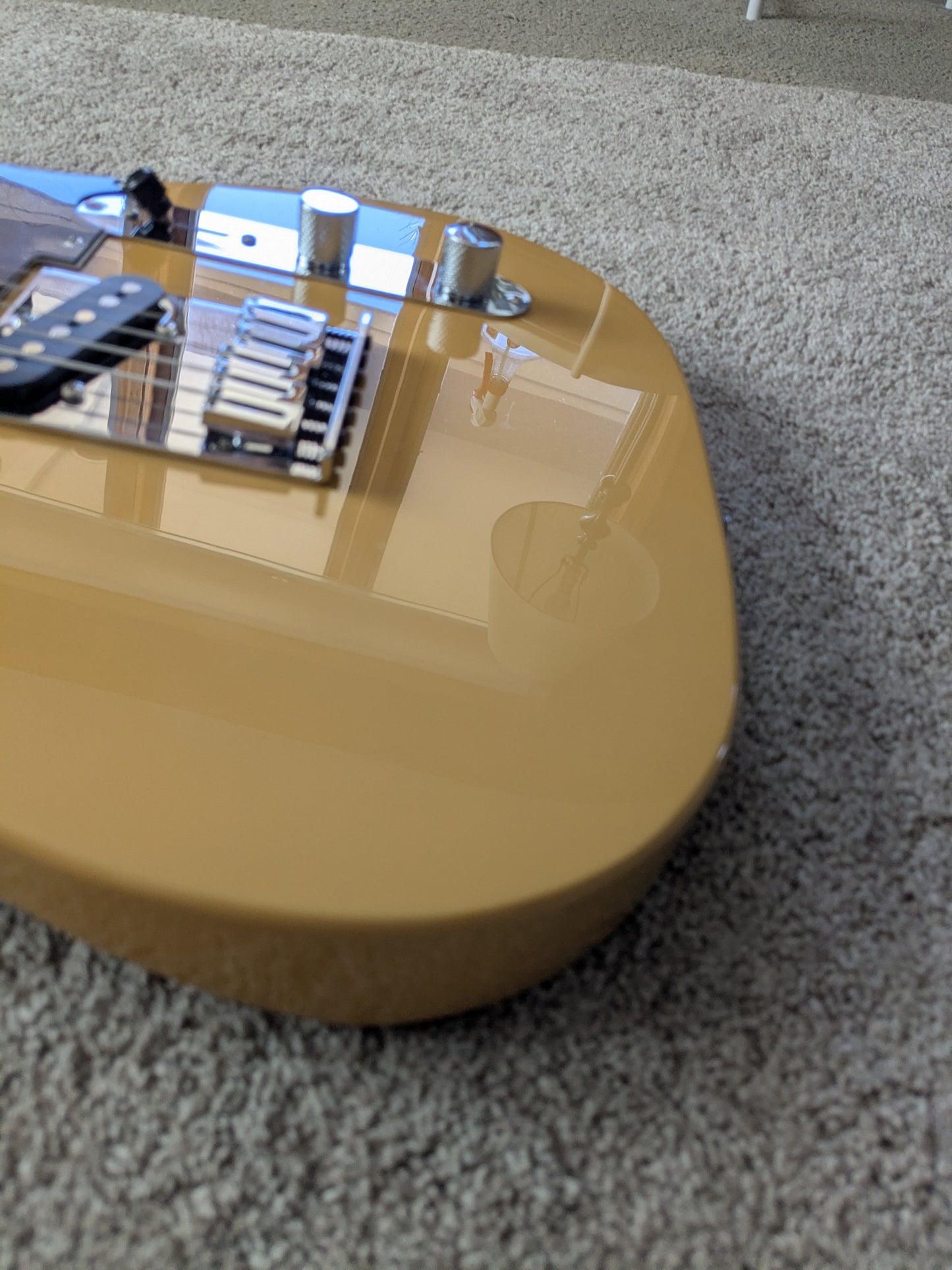 Squier Affinity Telecaster with Maple Fretboard, String Through Body 2021 - Present - Butterscotch Blonde