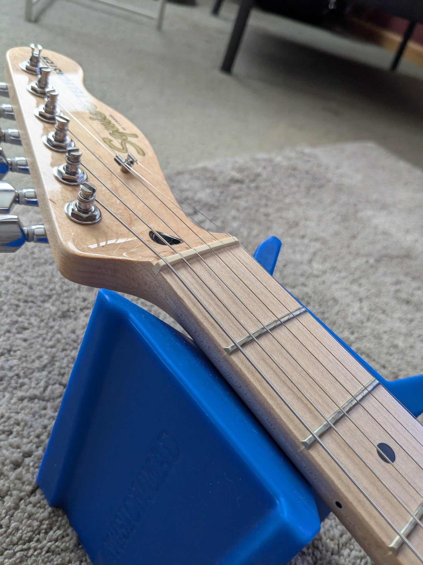 Squier Affinity Telecaster with Maple Fretboard, String Through Body 2021 - Present - Butterscotch Blonde