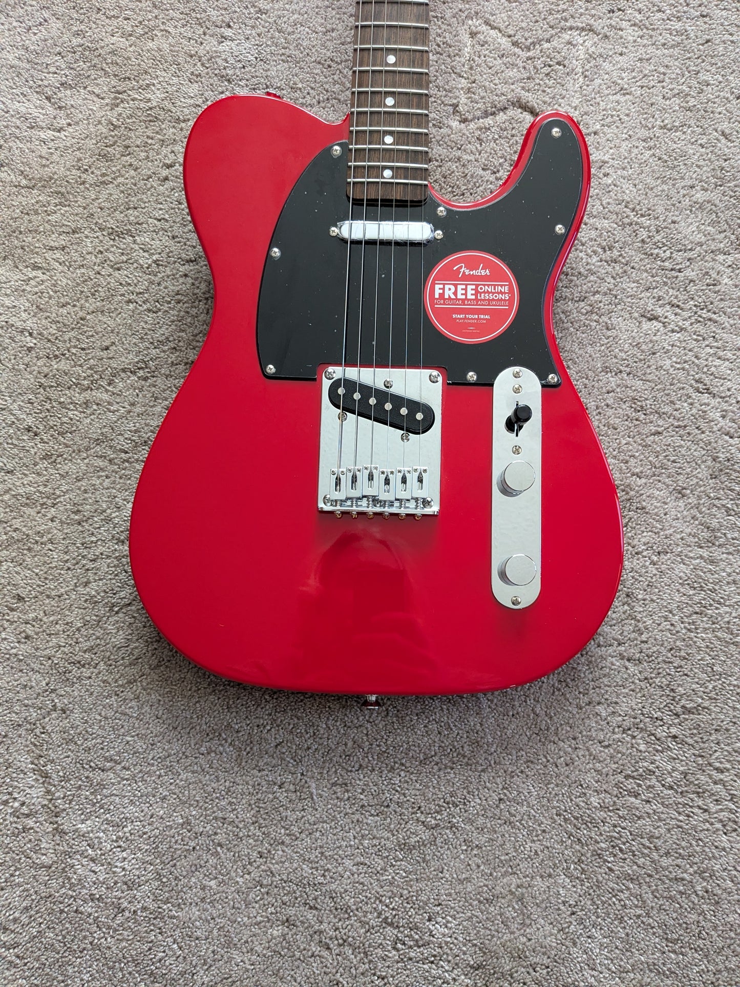 Squier Sonic Telecaster 2023 - Present - Torino Red