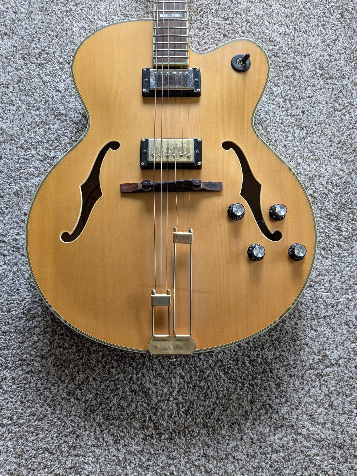 Epiphone Broadway Reissue with Rosewood Fretboard 2000 MIK - Natural - Gibson 57 PAF