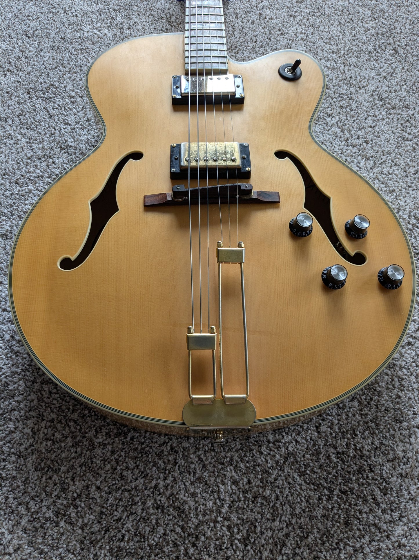 Epiphone Broadway Reissue with Rosewood Fretboard 2000 MIK - Natural - Gibson 57 PAF