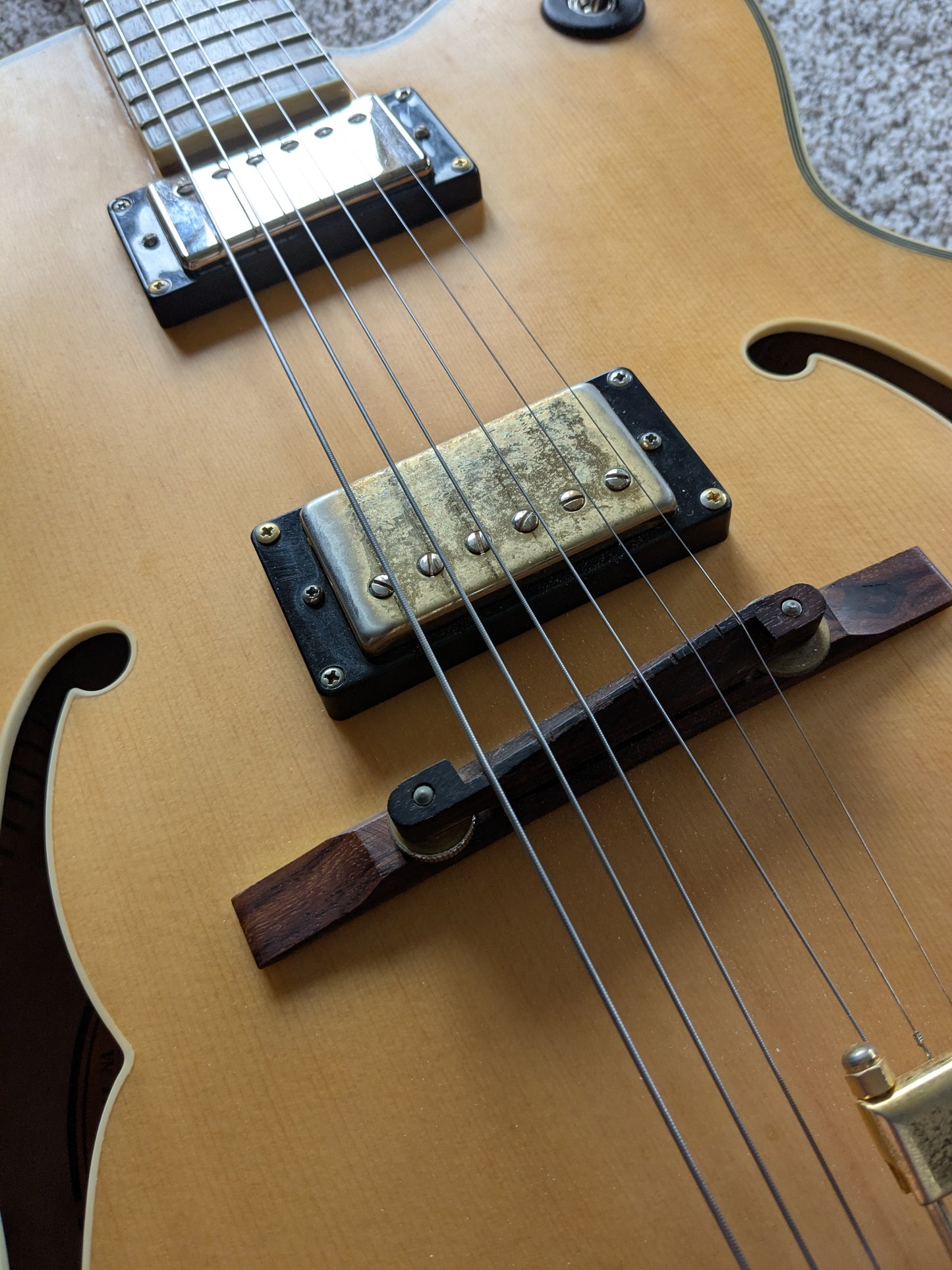 Epiphone Broadway Reissue with Rosewood Fretboard 2000 MIK - Natural - Gibson 57 PAF