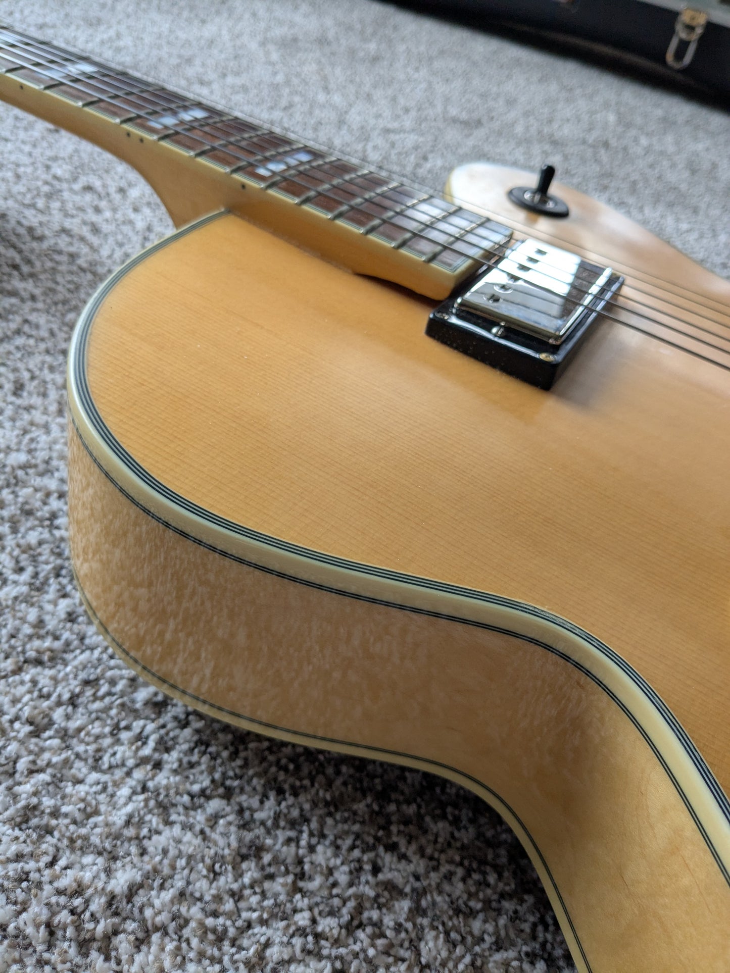 Epiphone Broadway Reissue with Rosewood Fretboard 2000 MIK - Natural - Gibson 57 PAF