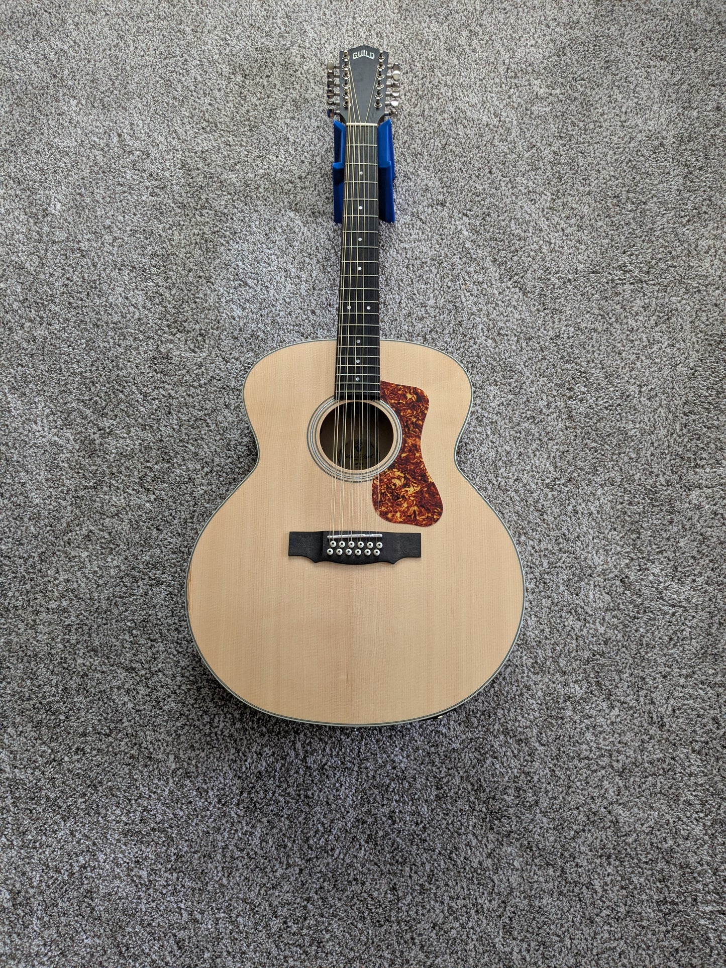 Guild Westerly Collection F-2512E Maple 12-String Jumbo Acoustic-Electric – Natural
