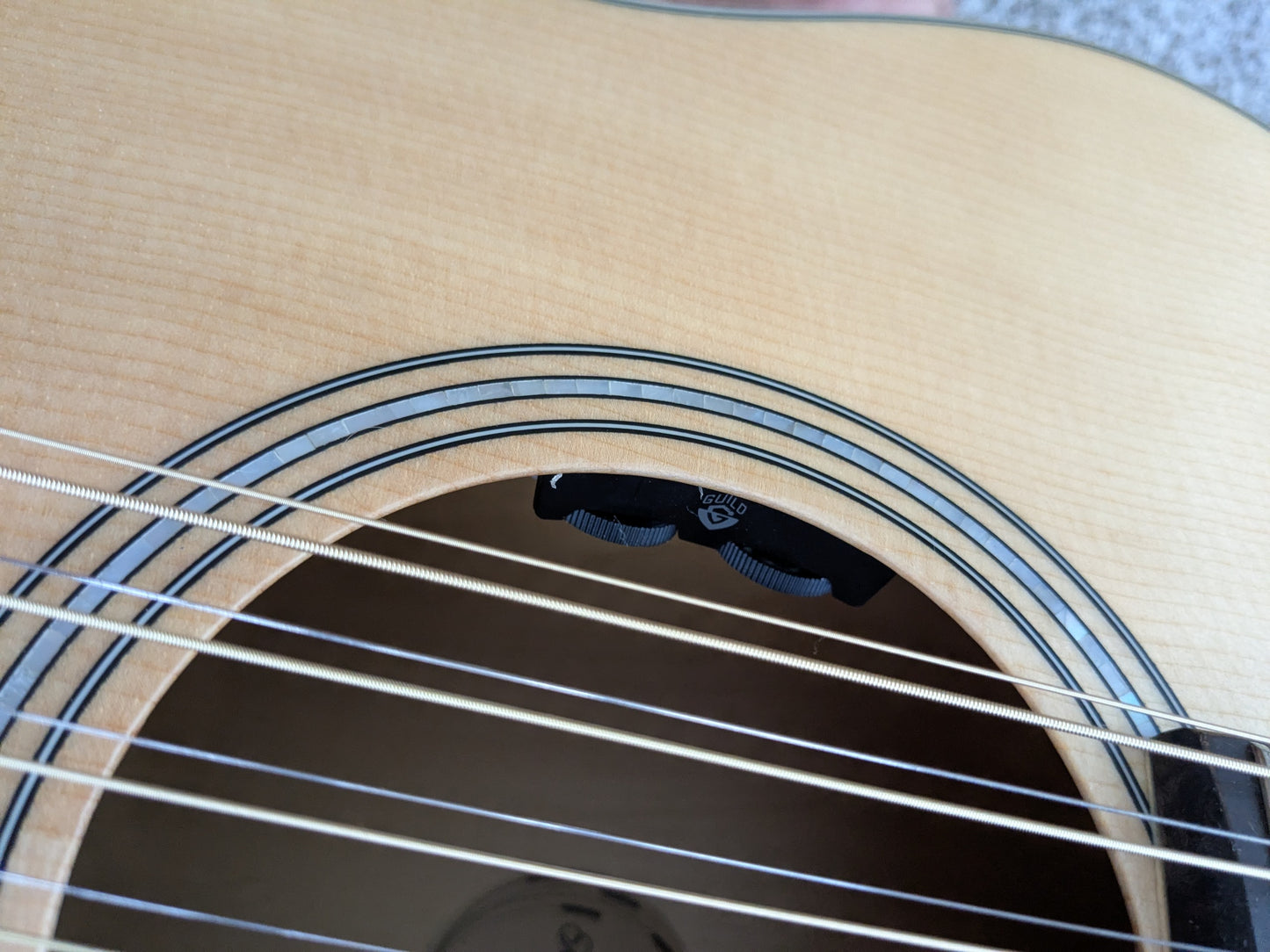 Guild Westerly Collection F-2512E Maple 12-String Jumbo Acoustic-Electric – Natural