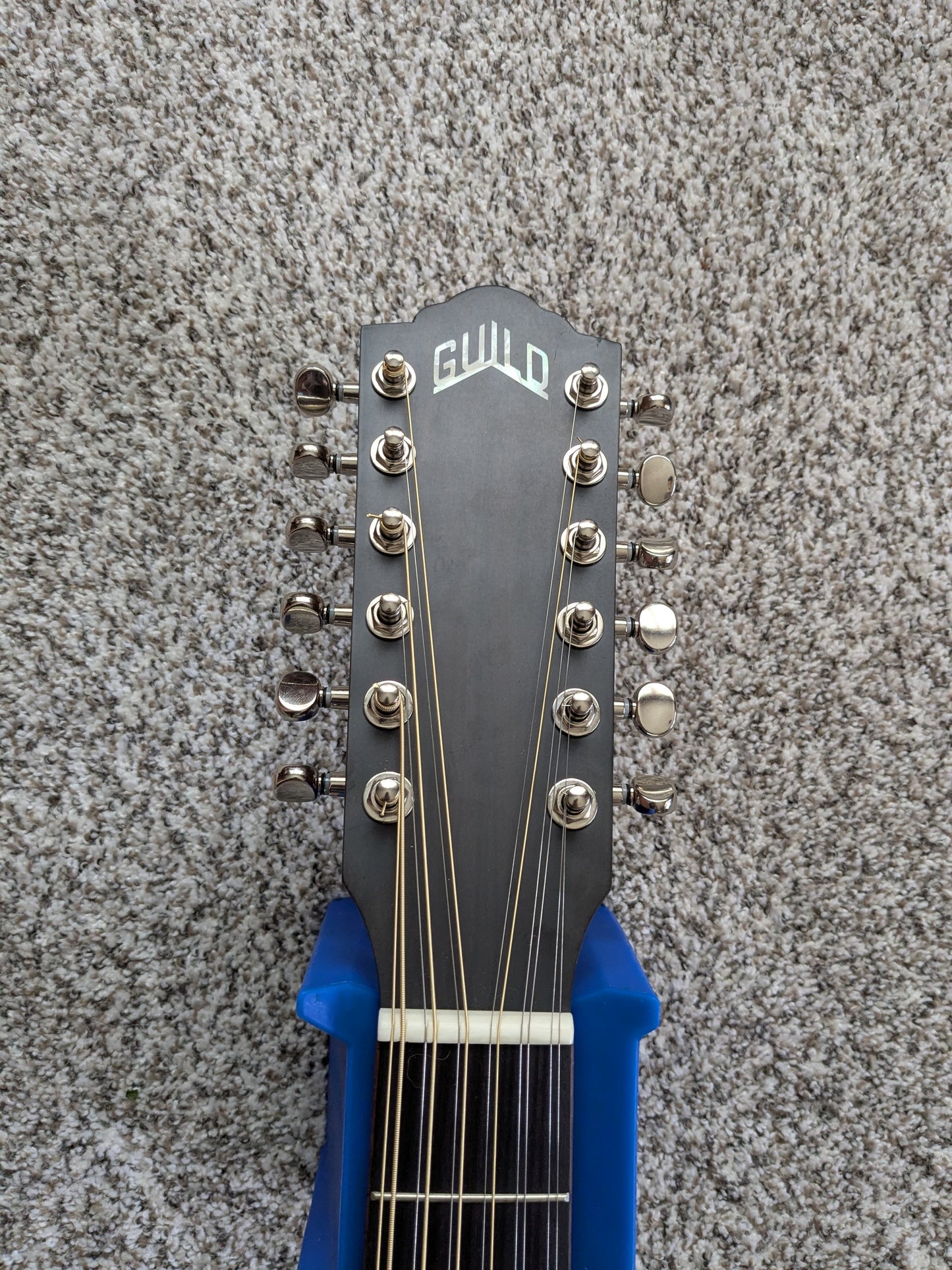 Guild Westerly Collection F-2512E Maple 12-String Jumbo Acoustic-Electric – Natural
