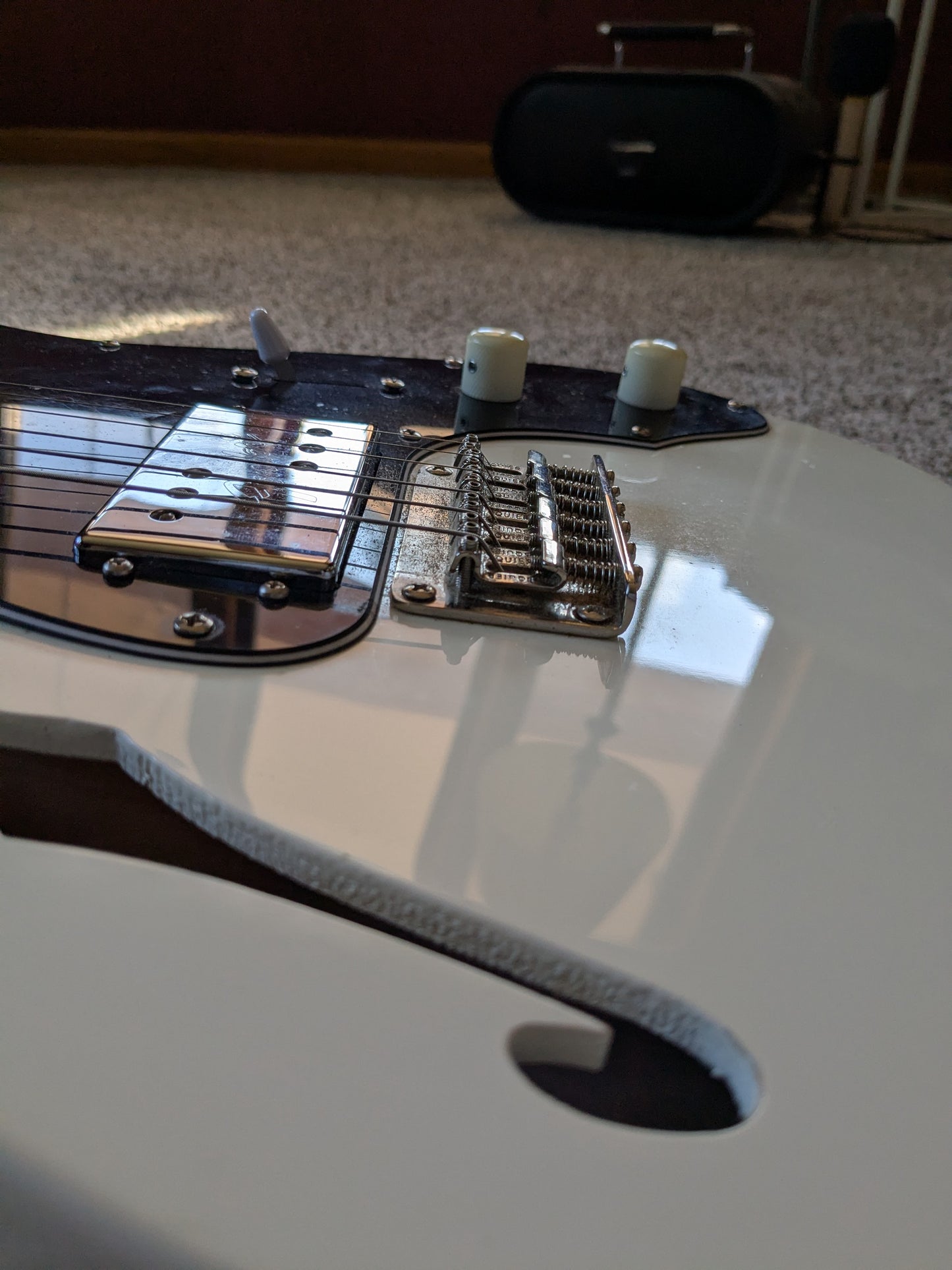 Squier Classic Vibe '70s Telecaster Thinline 2021 - Olympic White - Limited Edition