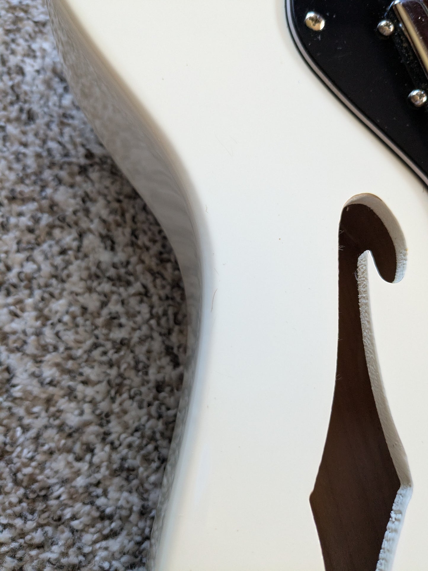Squier Classic Vibe '70s Telecaster Thinline 2021 - Olympic White - Limited Edition