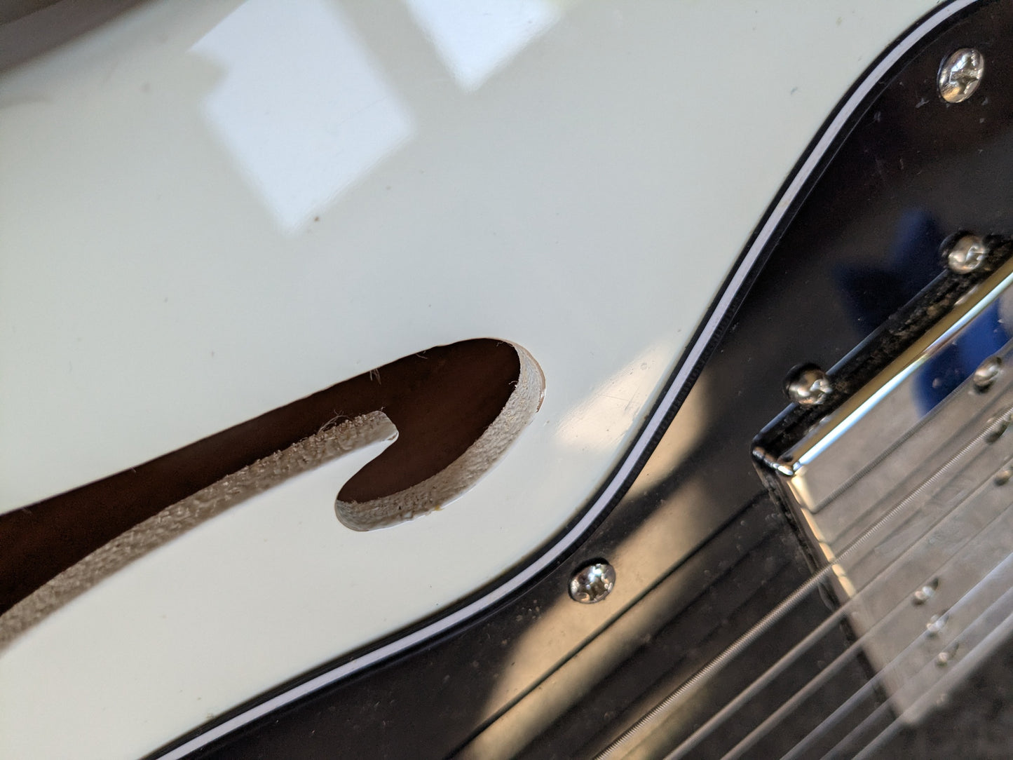 Squier Classic Vibe '70s Telecaster Thinline 2021 - Olympic White - Limited Edition