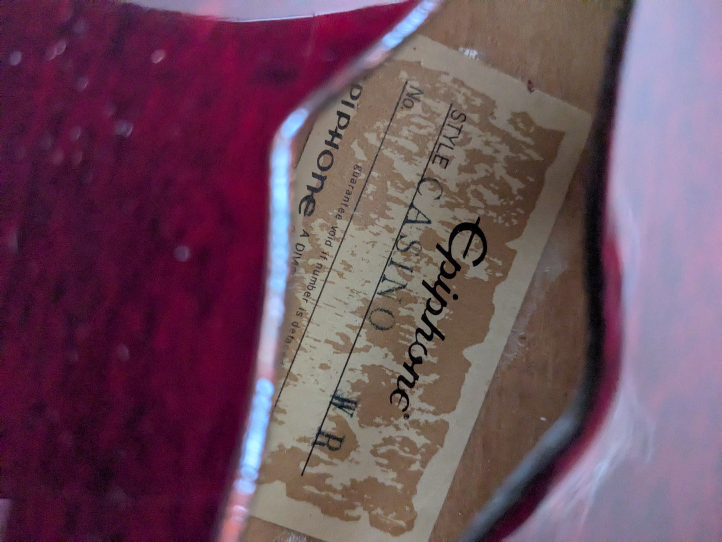 Epiphone Casino Matsumoku 1980 - 1989 - Wine Red