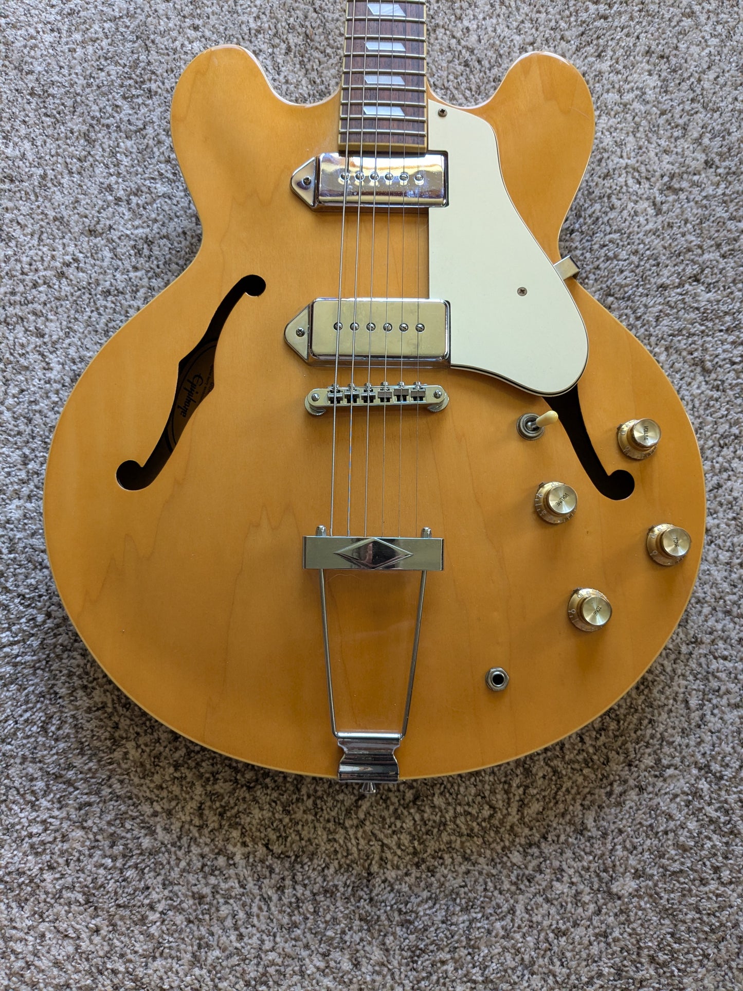 Epiphone Casino Reissue 1995 - 2004 - Natural - Peerless