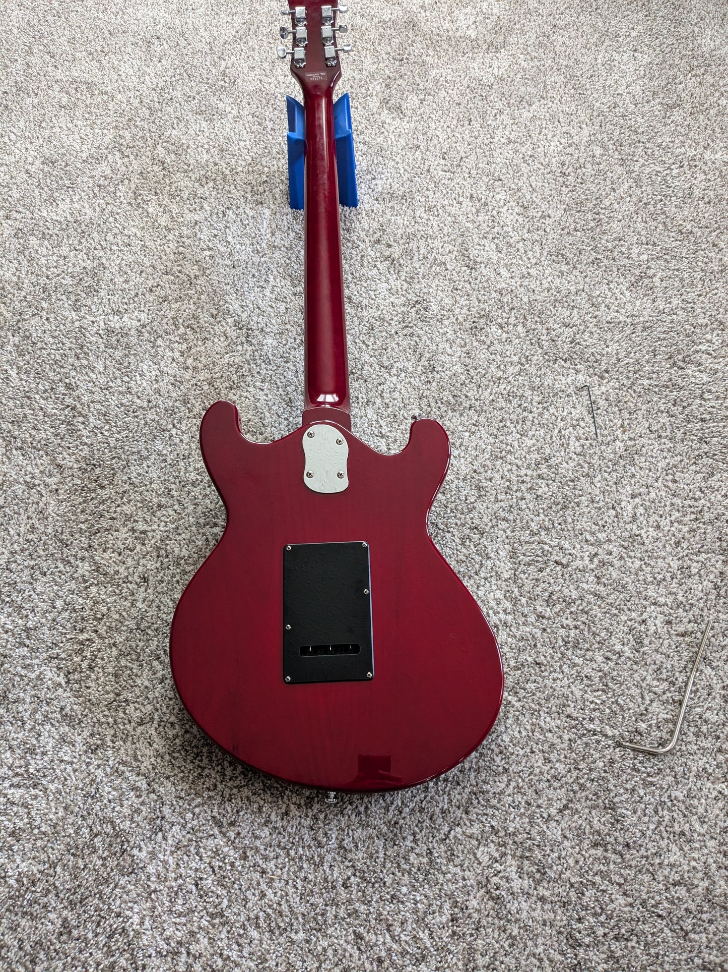 Danelectro The 66BT Baritone with Tremolo 2018 - Transparent Red