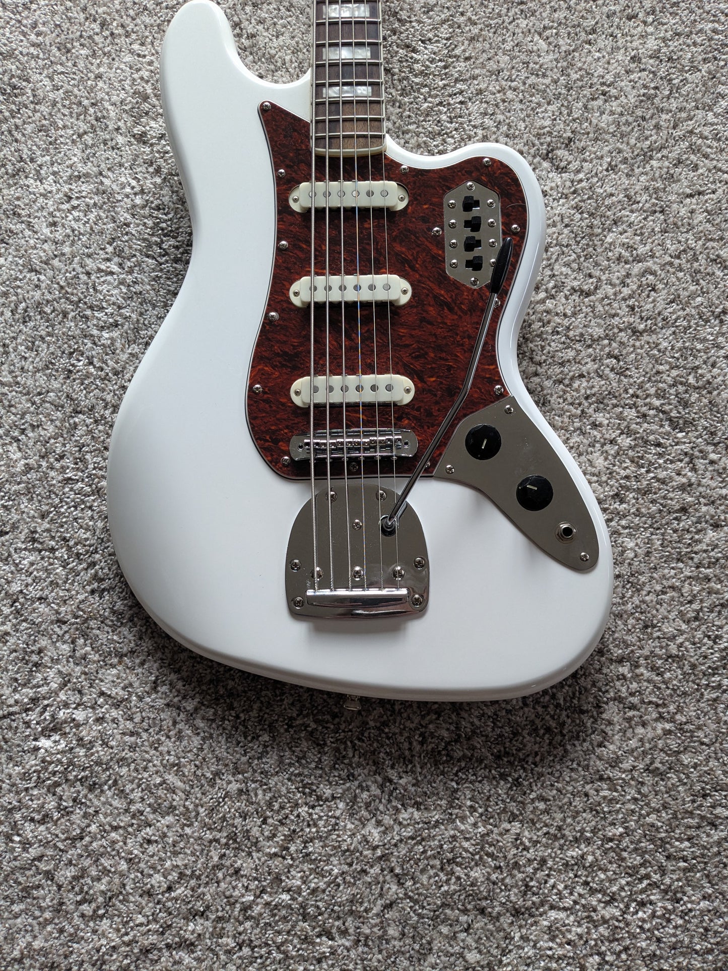 Squier Vintage Modified Bass VI 2014 - 2018 - Olympic White