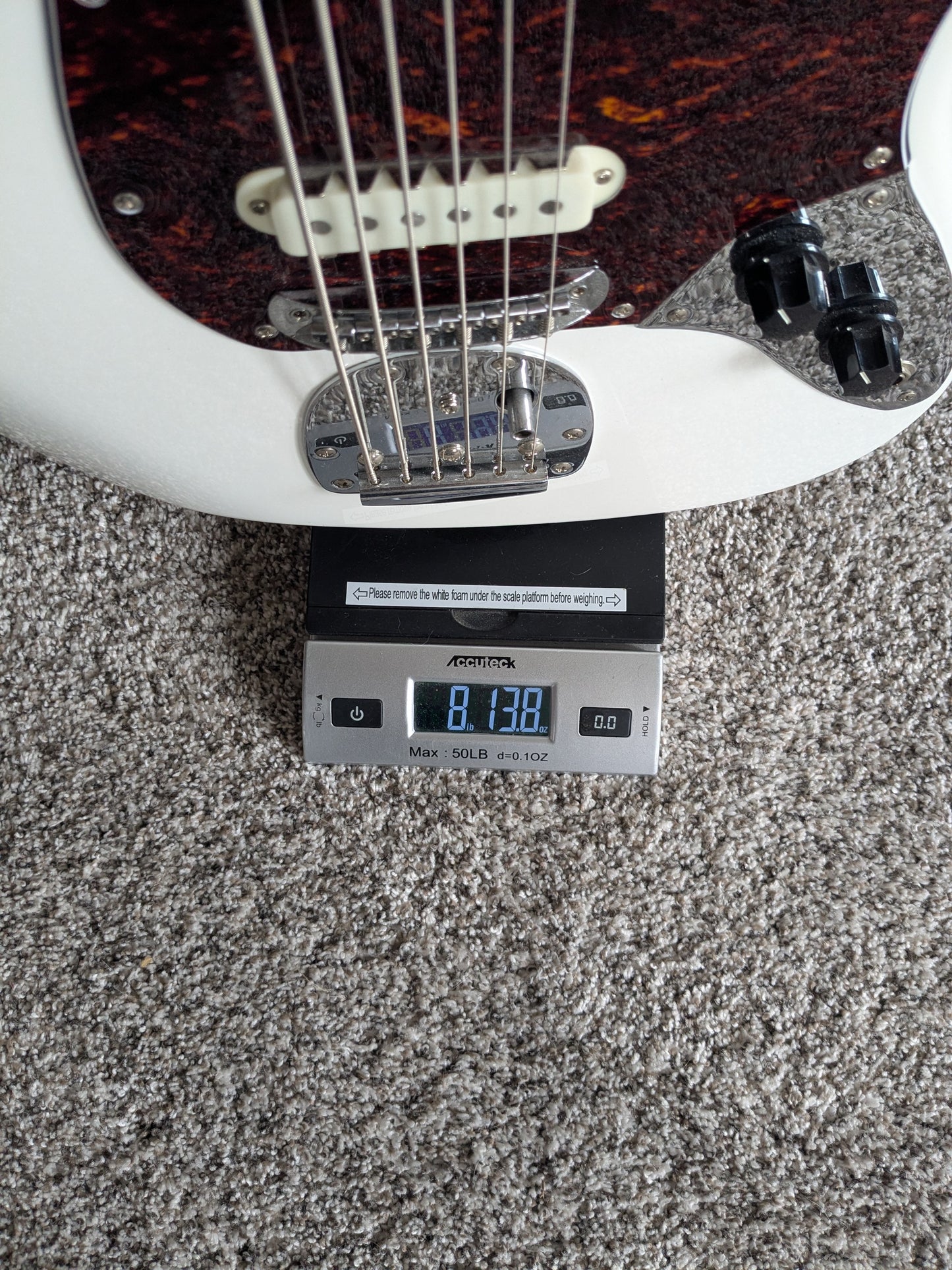 Squier Vintage Modified Bass VI 2014 - 2018 - Olympic White