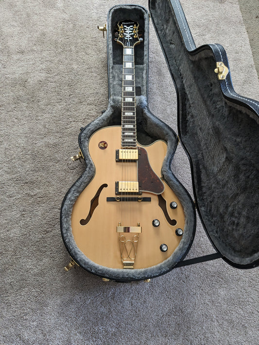 Epiphone Joe Pass Signature Emperor II Pro with Rosewood Fretboard 2016 - 2018 - Natural