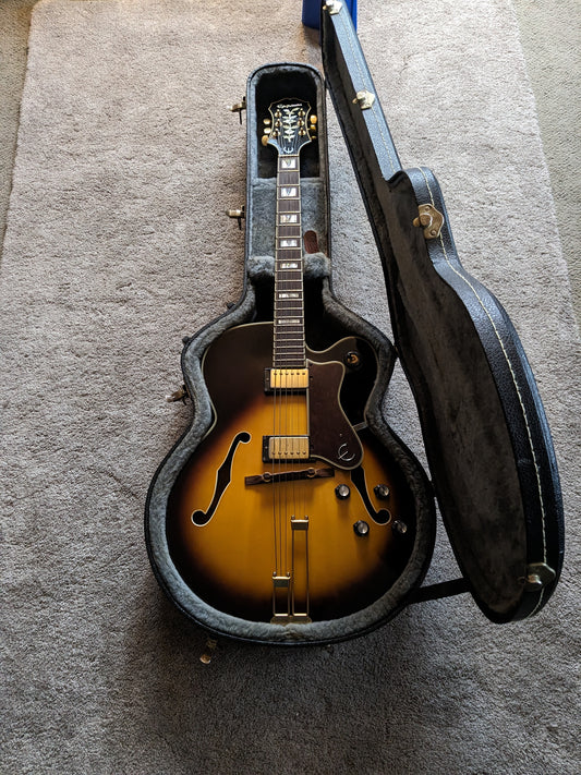 Epiphone Broadway Reissue with Rosewood Fretboard 2001 - Antique Sunburst - Peerless