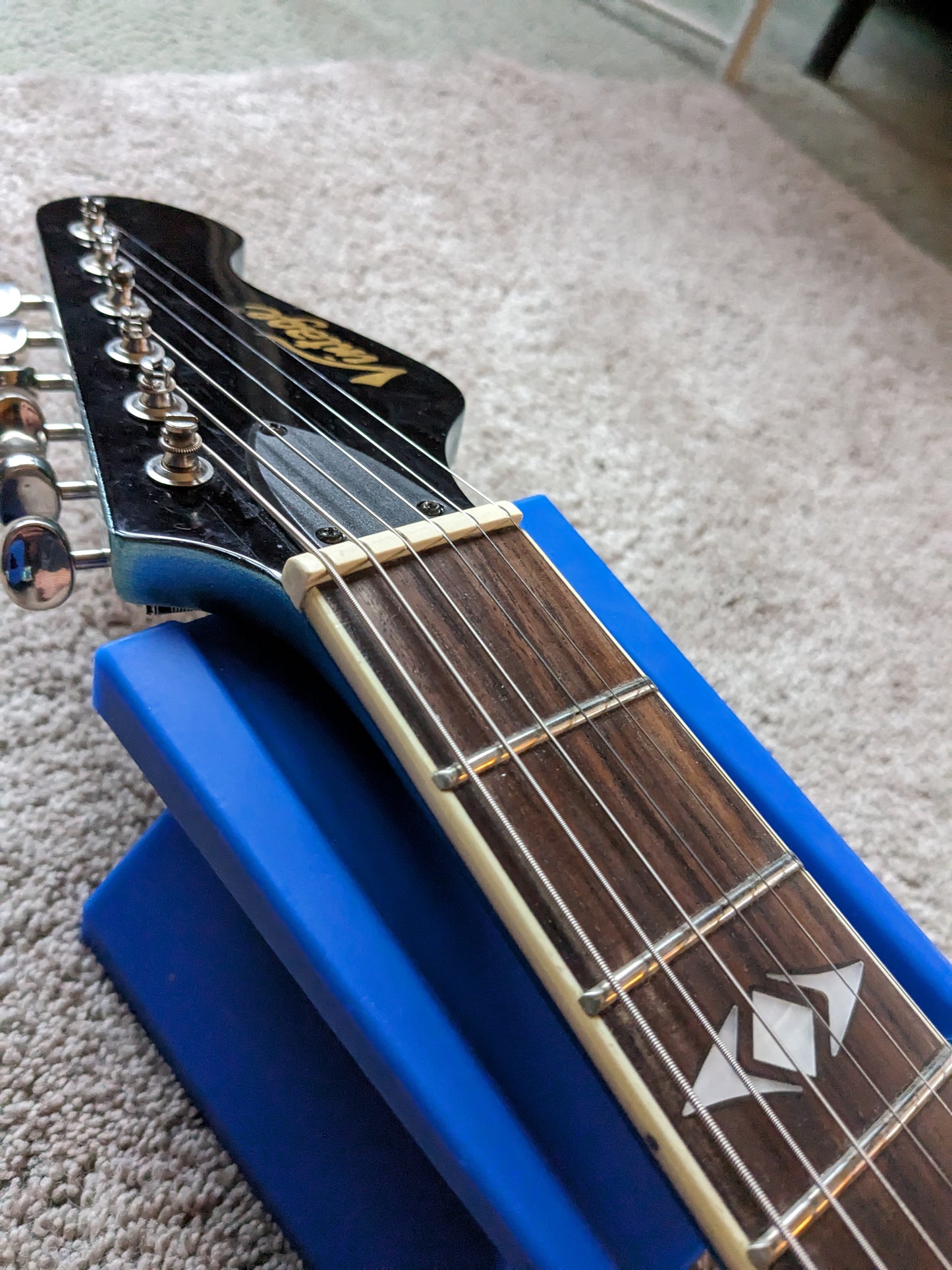 Vintage VSA-540 - 2015 Pelham Blue - Gibson Burstbucker 2 & 3