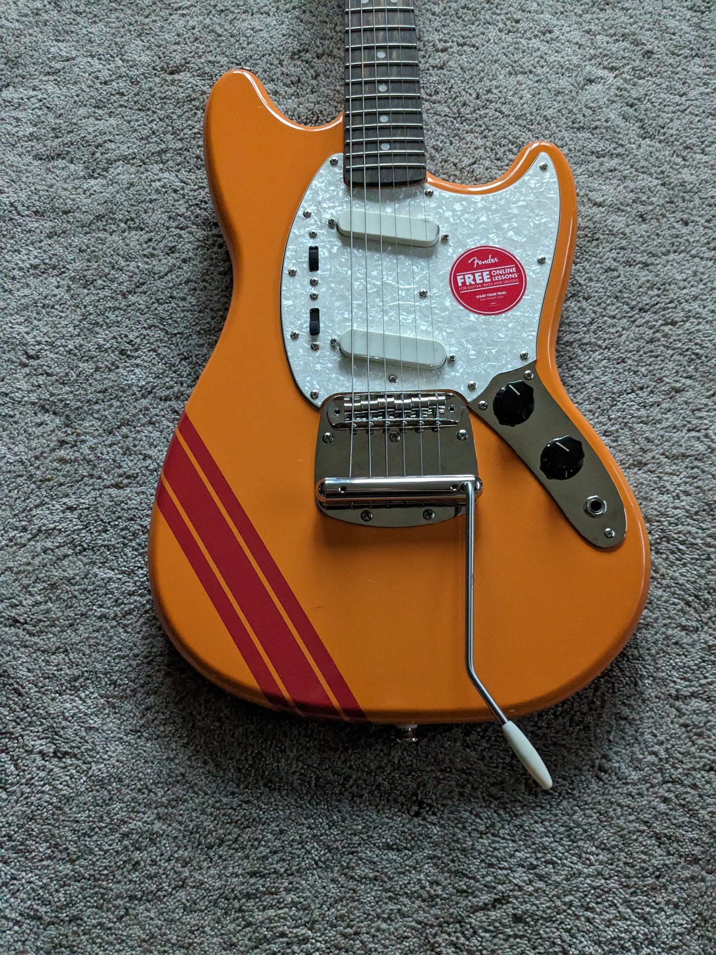 Squier FSR Classic Vibe '60s Mustang 2022 - Present - Competition Orange