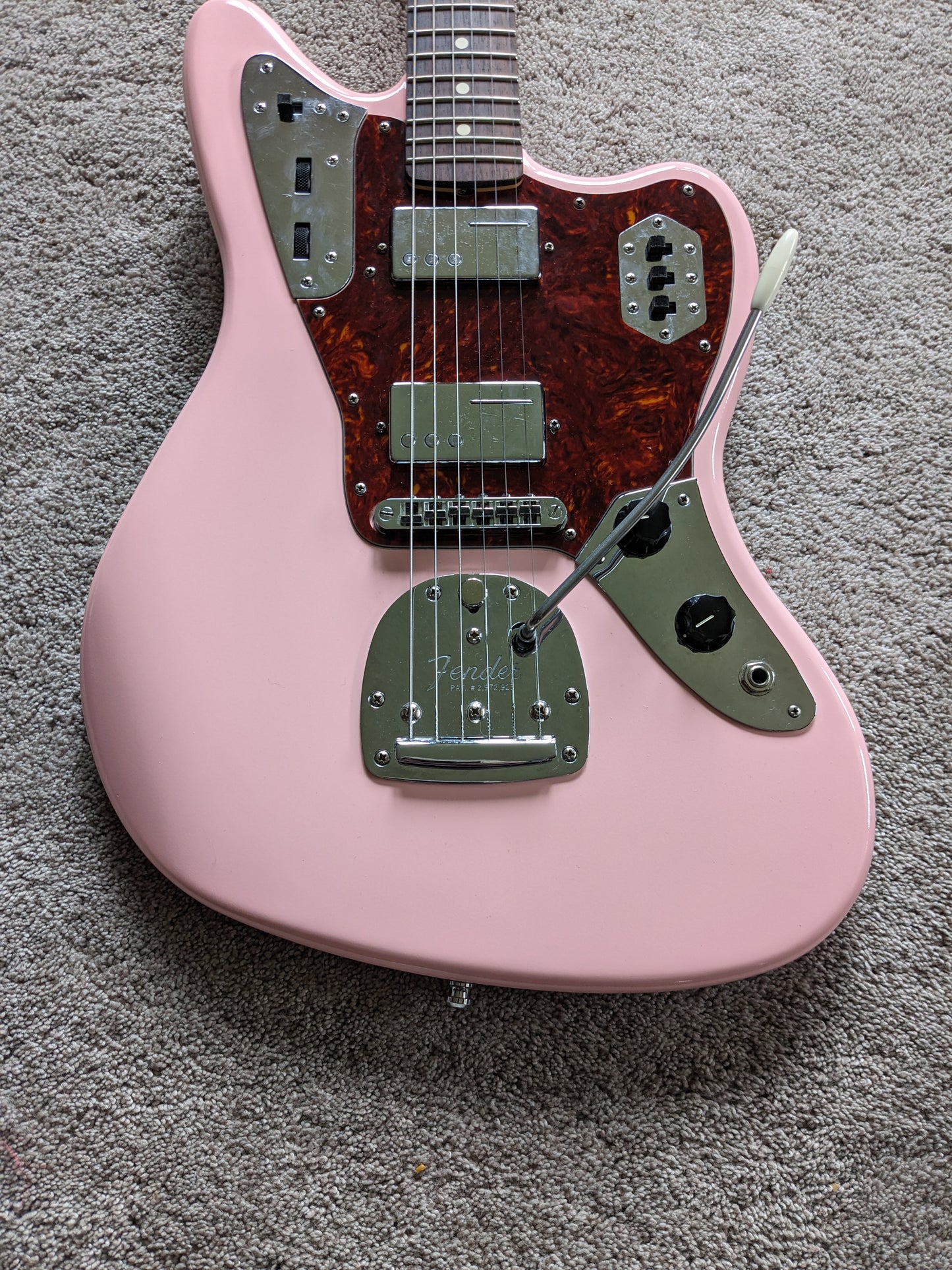 Fender Classic Player Jaguar Special (modified) with Rosewood Fretboard 2009 - 2017 - Shell Pink