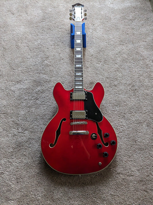 Firefly FF338 Semi-Hollow Electric Guitar 2020s - Cherry