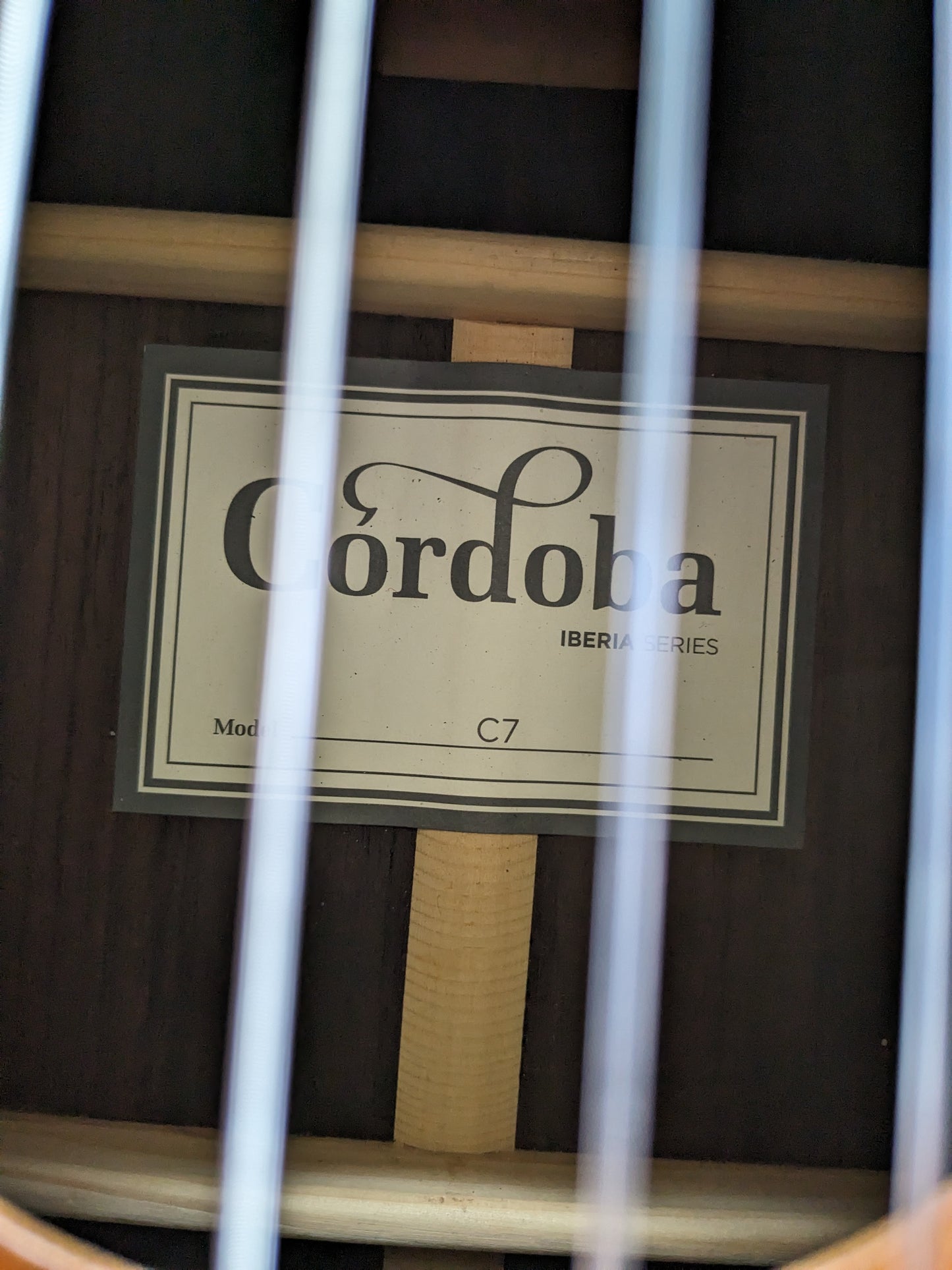 Cordoba C7 CD/IN Classical 2020s - Natural