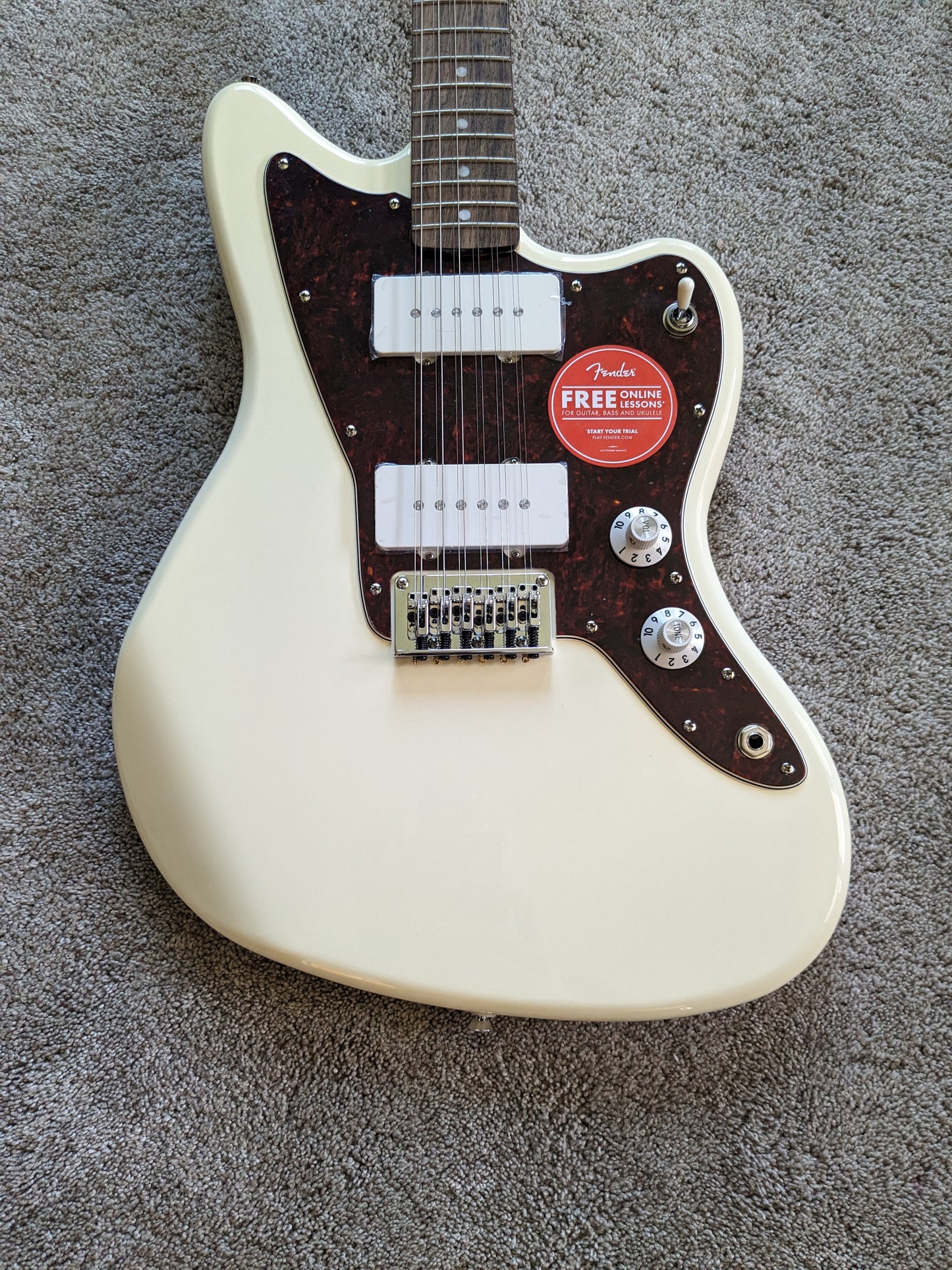 Squier Paranormal Jazzmaster XII 2023 - Present - Olympic White