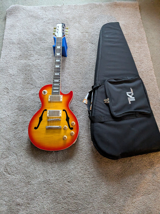 Epiphone Les Paul Standard Florentine Pro 2016 Faded Cherry Burst