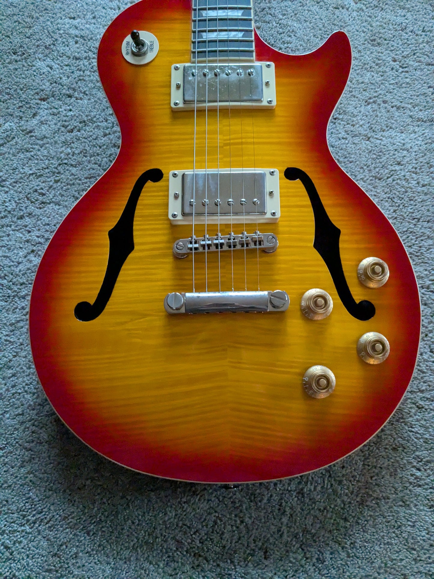 Epiphone Les Paul Standard Florentine Pro 2016 Faded Cherry Burst
