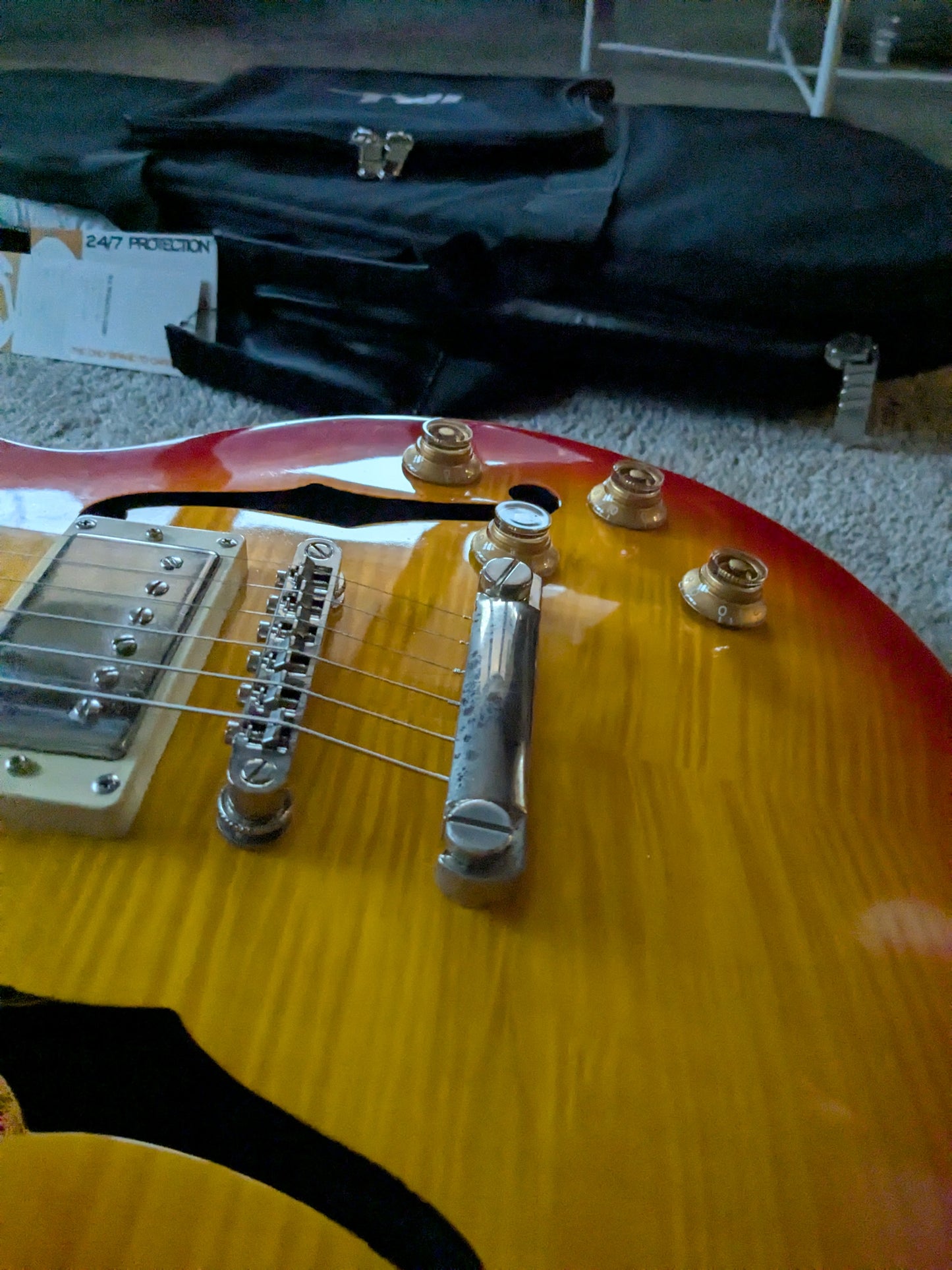 Epiphone Les Paul Standard Florentine Pro 2016 Faded Cherry Burst