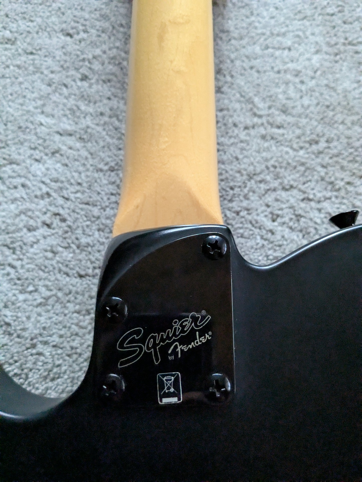 Squier Jim Root Telecaster with Laurel Fretboard 2018 - 2019 - Flat Black