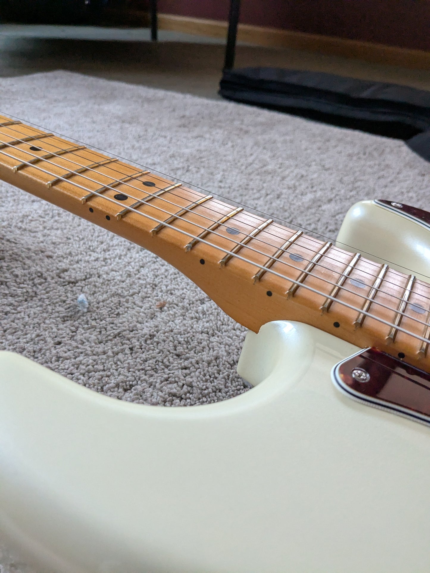 Fender Player Plus Stratocaster with Maple Fretboard 2021 - Present - Olympic Pearl
