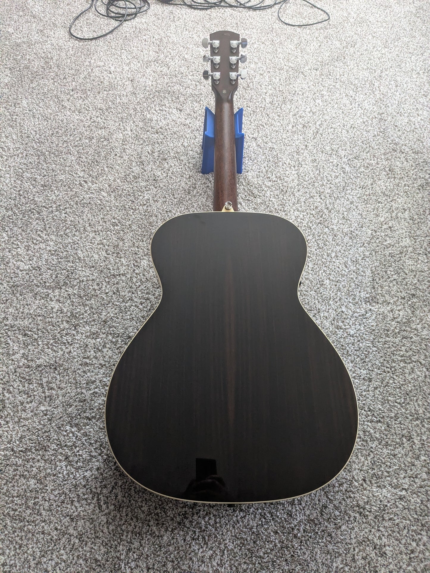 Alvarez AF70e Folk-OM Acoustic-Electric Guitar Natural