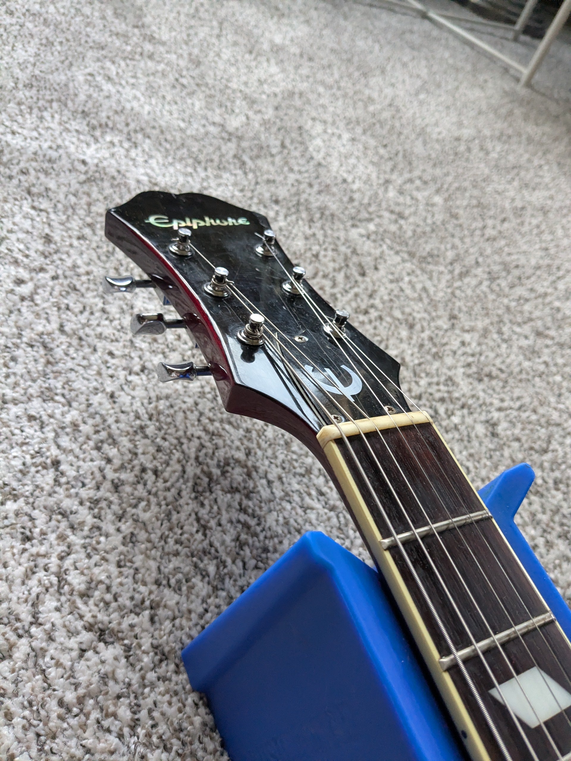 Epiphone CASINO 2001年韓国製 2001 Epiphone Casino Cherry Korea – Moze Guitars